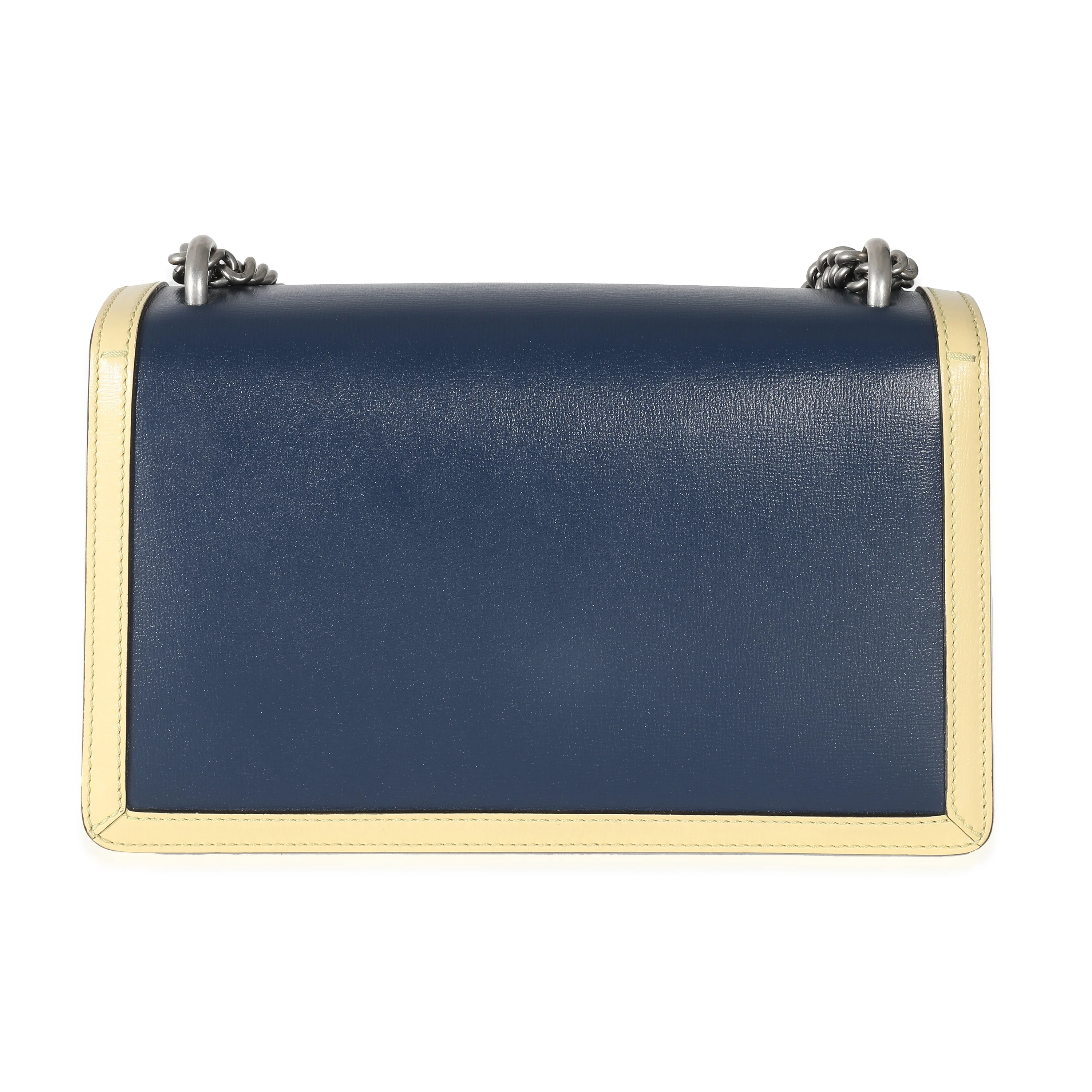 Multicolor Navy Calfskin Enamel Small Dionysus Bag - Image 6