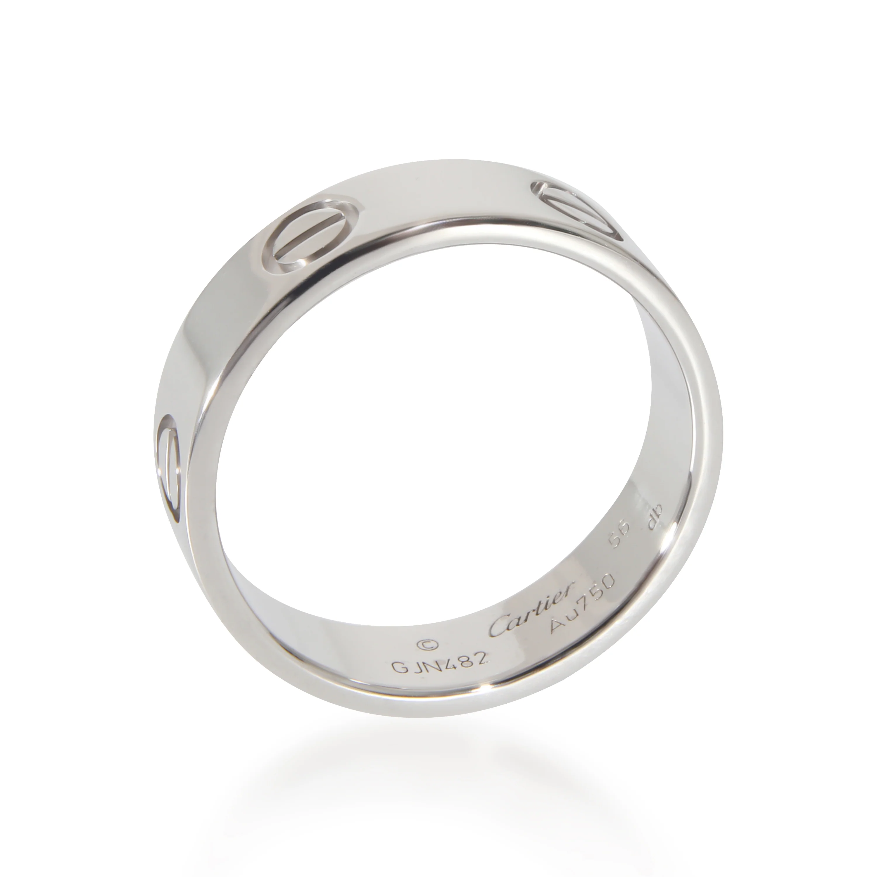 Cartier Love Ring in 18k White Gold - Image 5