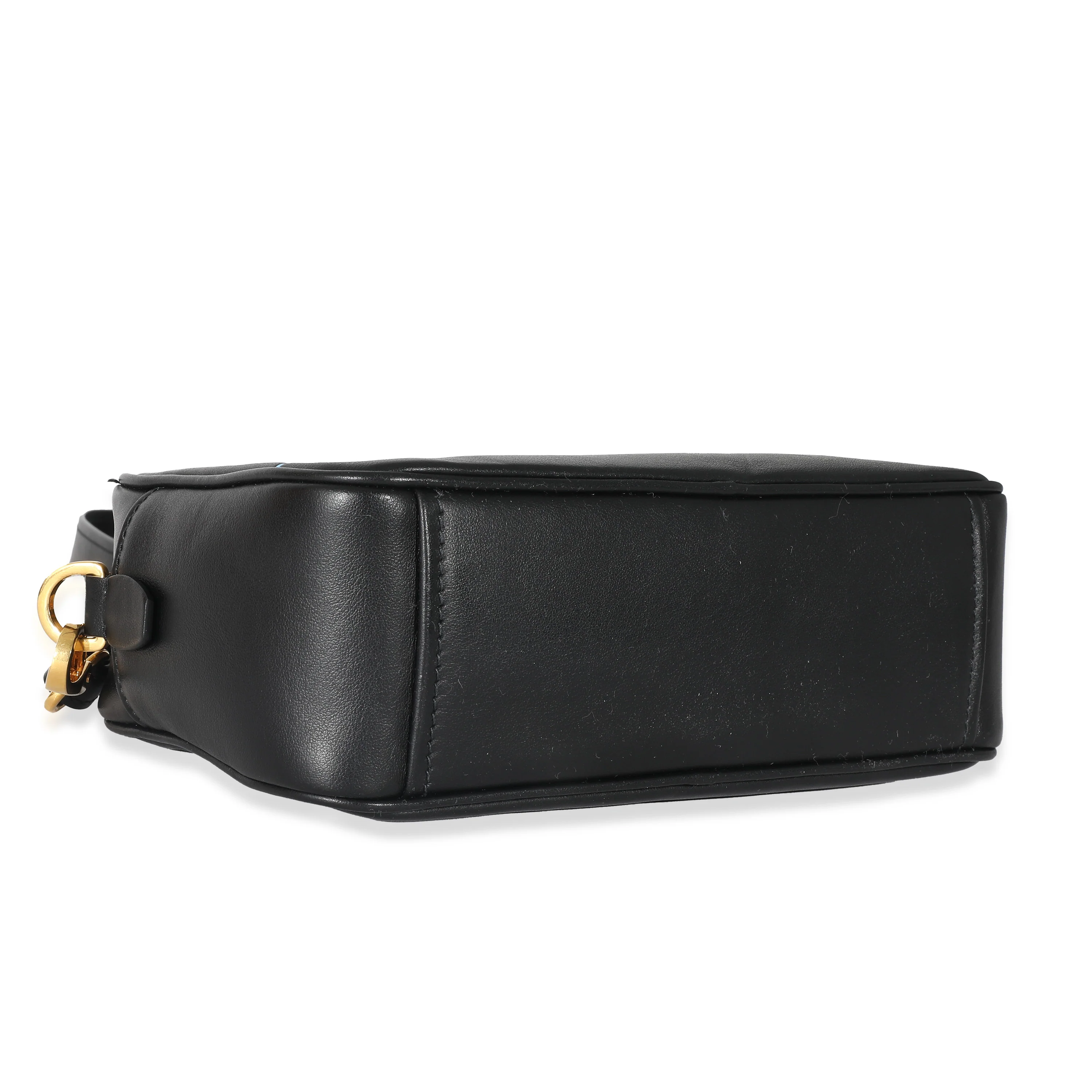 Prada Black City Calf Mirage Camera Bag - Image 6