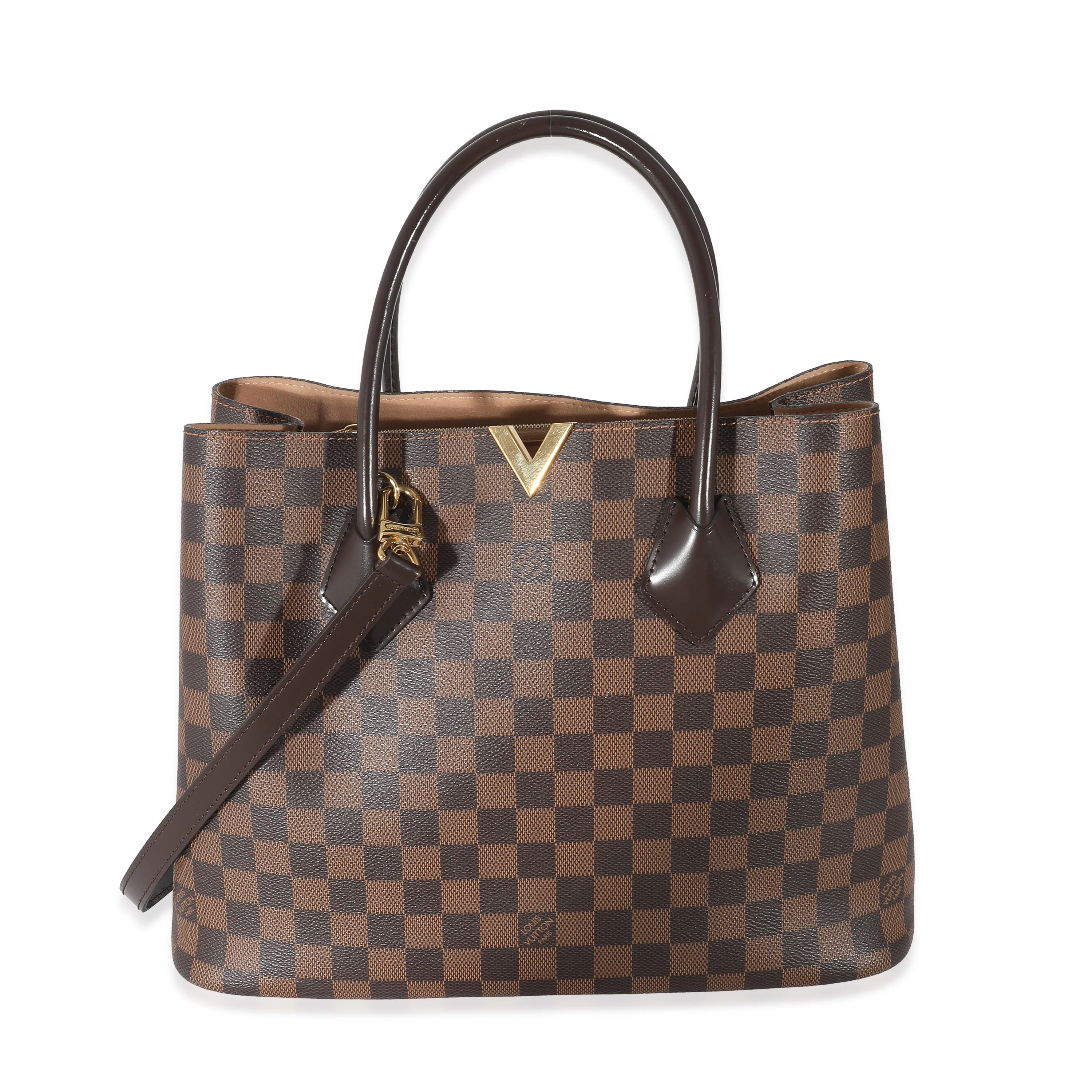 Louis Vuitton Damier Ebene Canvas Kensington V Tote