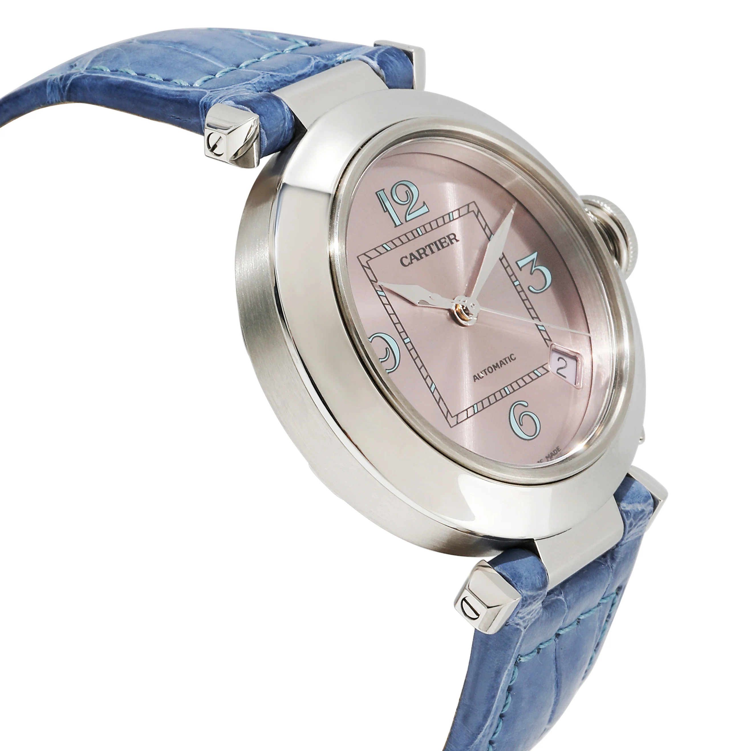 Cartier Pasha C 2324 Unisex Watch in  Stainless Steel - Image 2