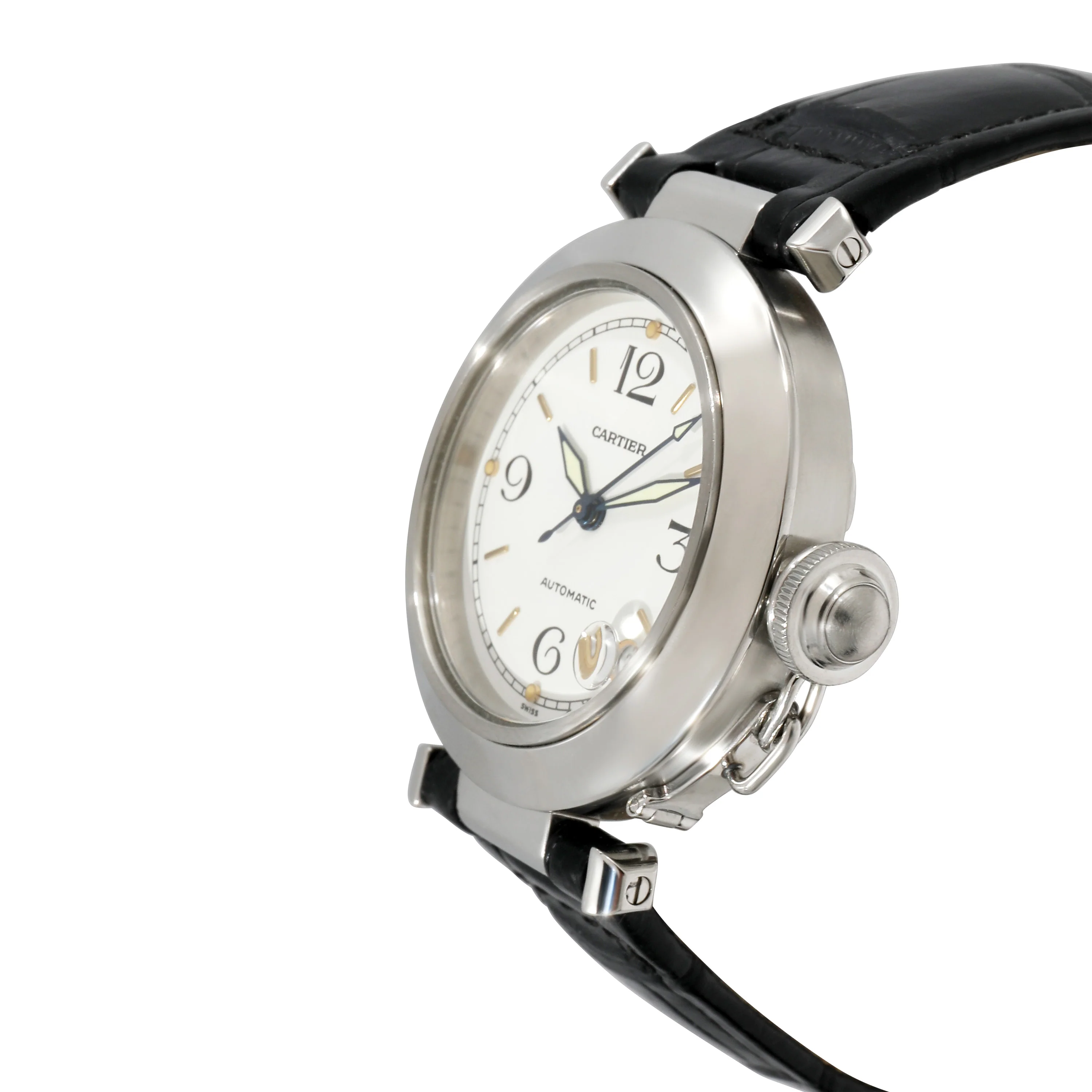 Cartier Pasha C 2324 Unisex Watch in Stainless Steel - Image 3