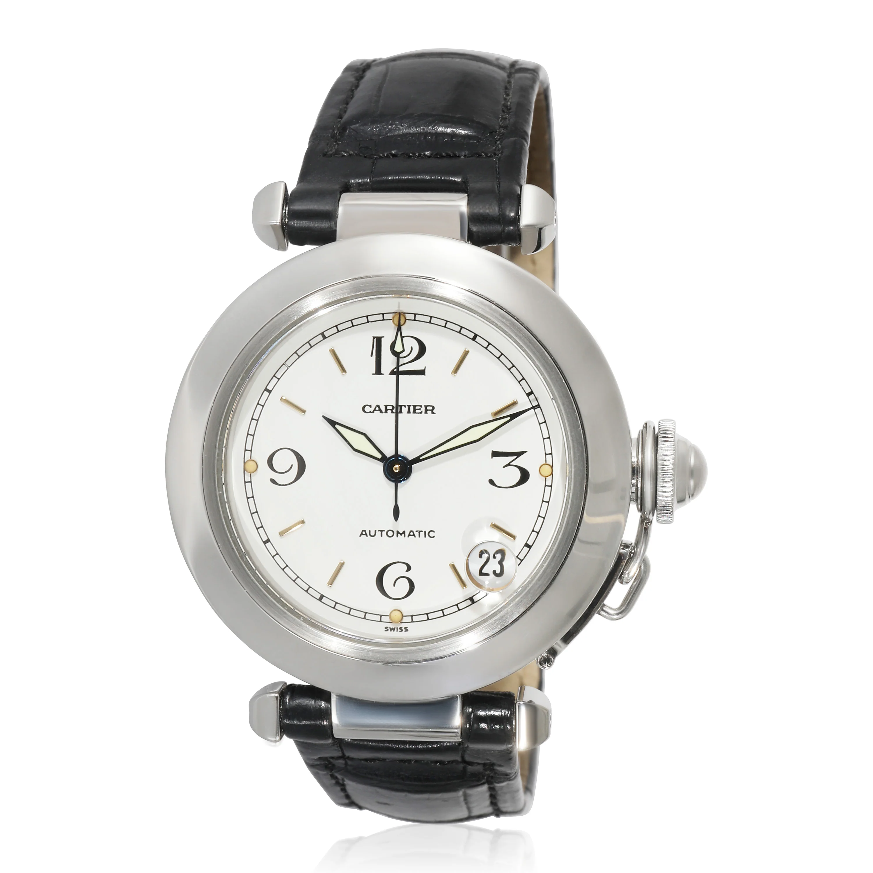 Cartier Pasha C 2324 Unisex Watch in Stainless Steel - Image 5