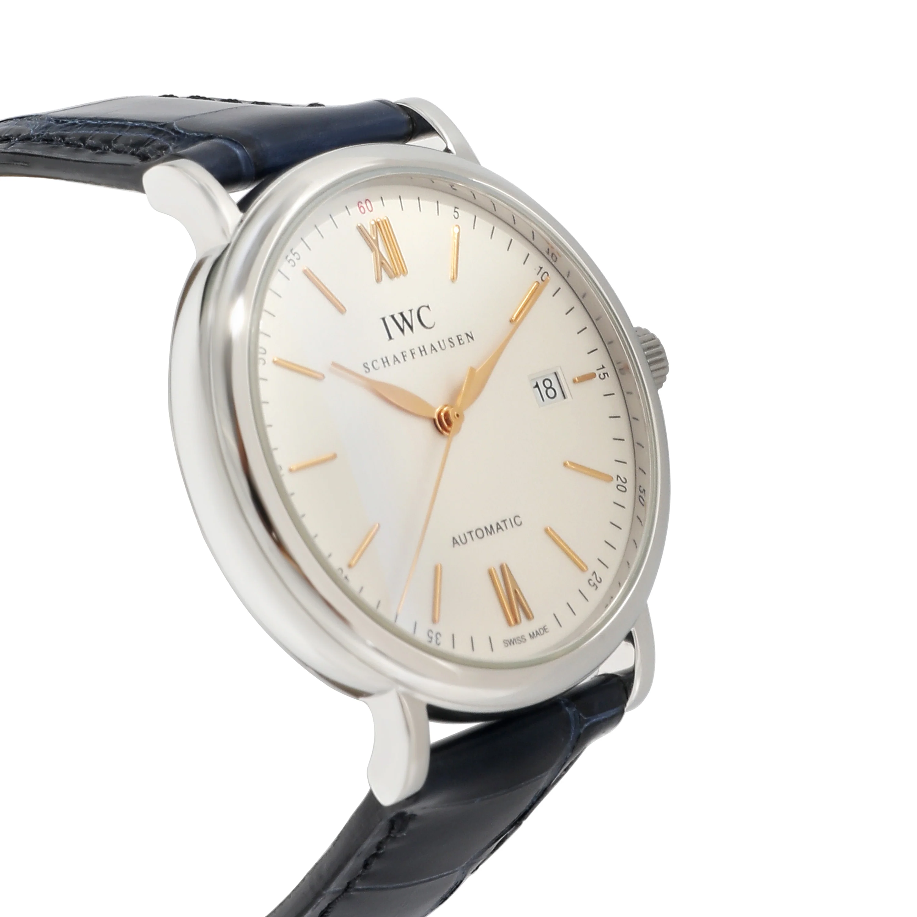 IWC Portofino IW356517 Mens Watch in Stainless Steel - Image 2
