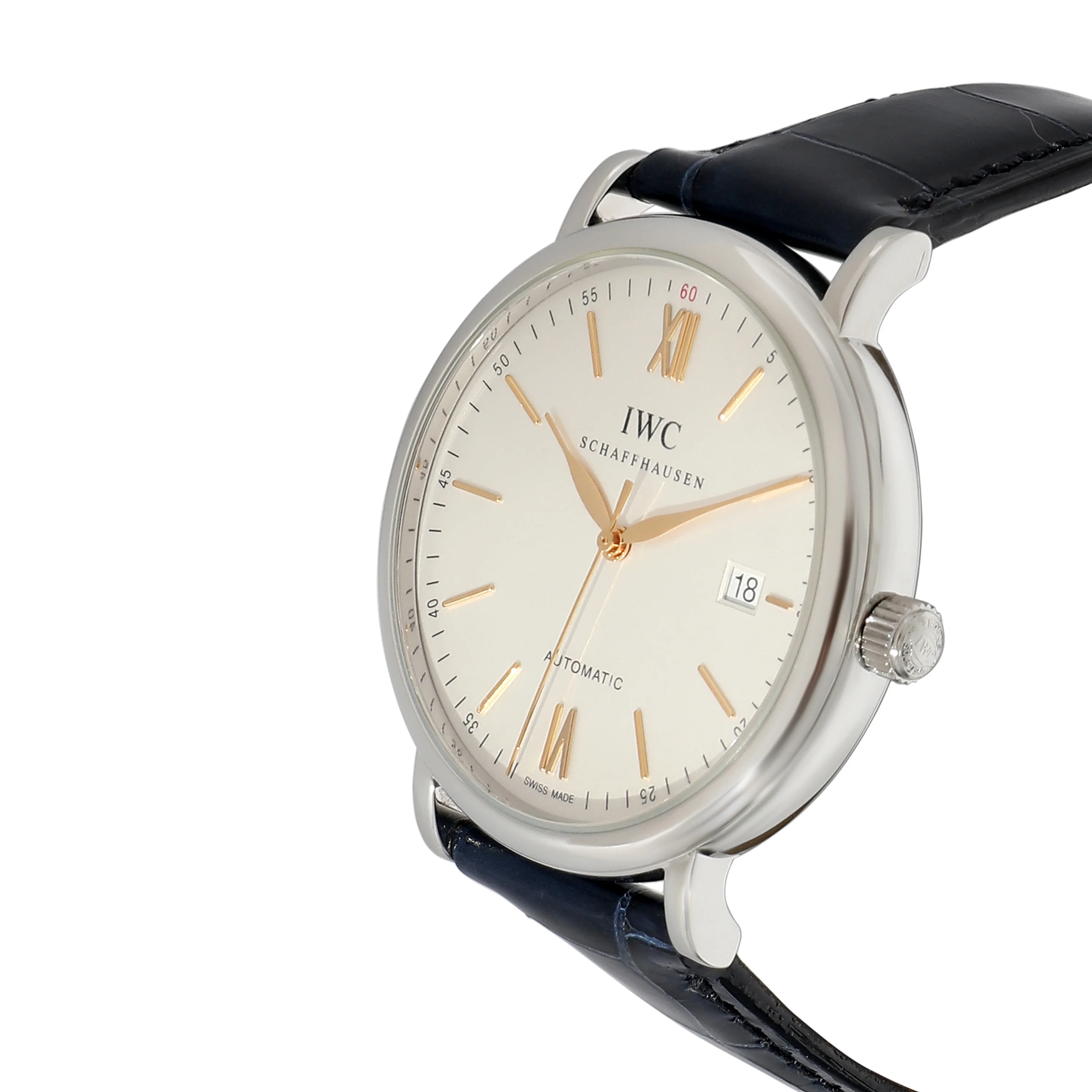 IWC Portofino IW356517 Mens Watch in Stainless Steel - Image 3