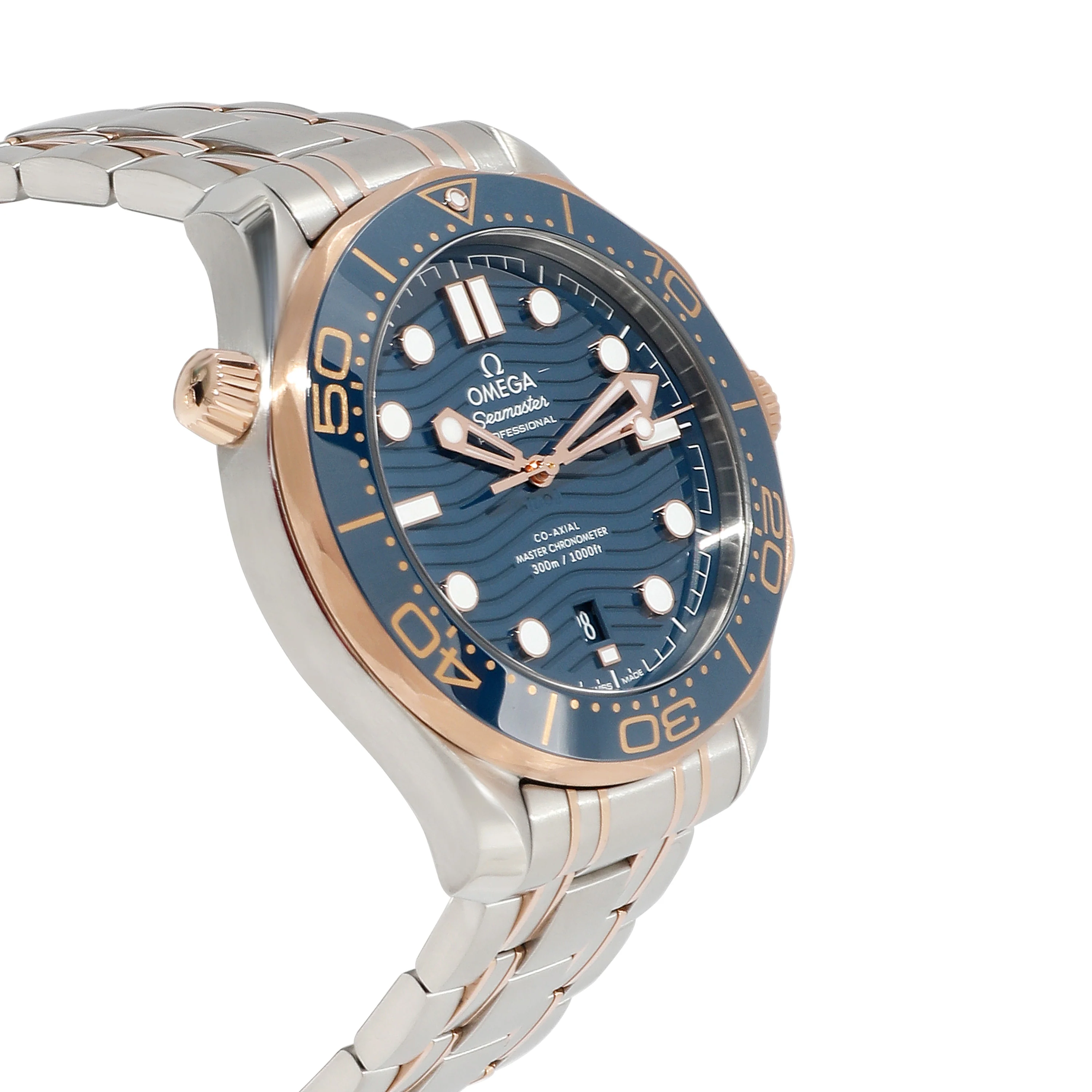 Omega Seamaster Diver 300M 210.20.42.20.03.002 Mens Watch in 18kt Rose Gold/Sta - Image 2