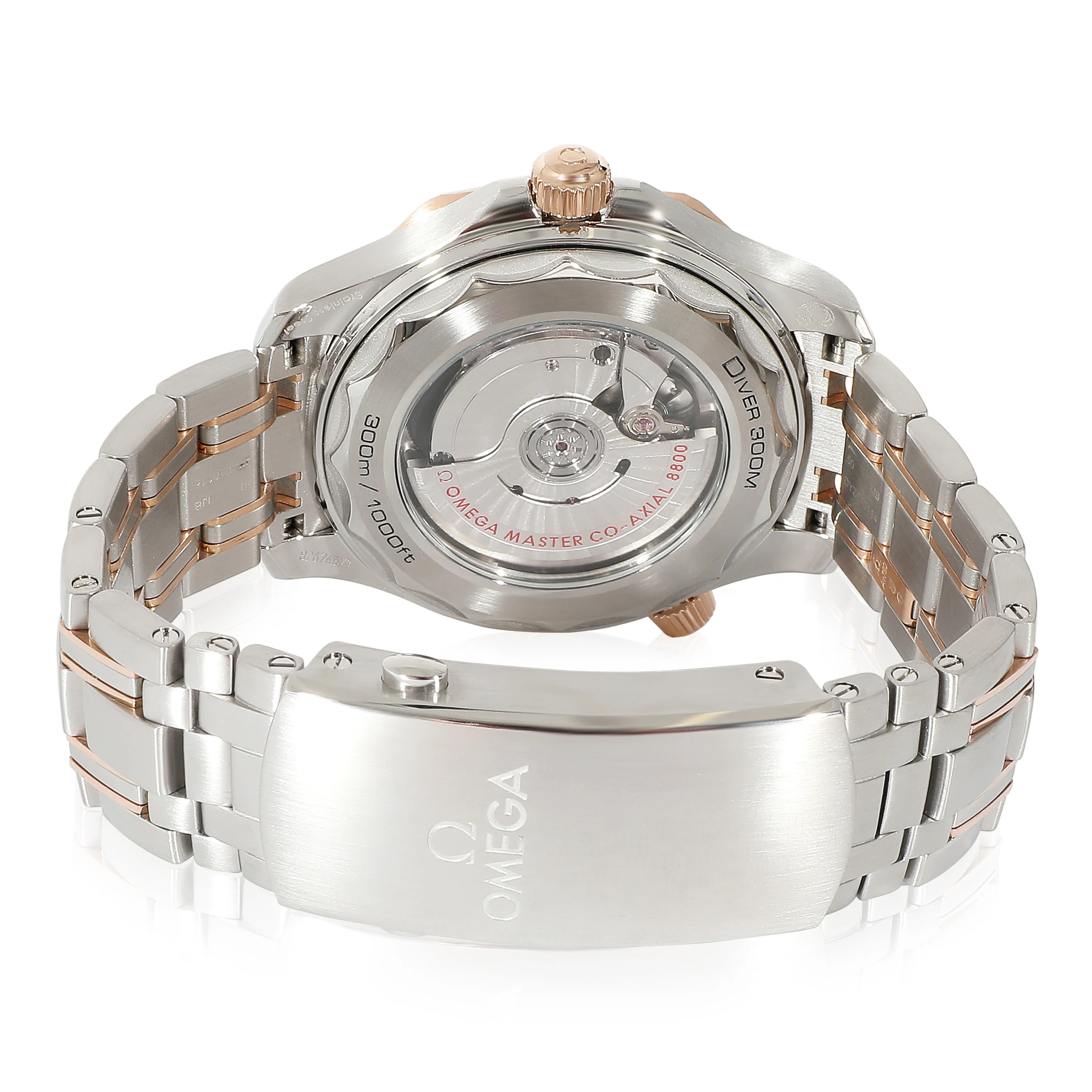Omega Seamaster Diver 300M 210.20.42.20.03.002 Mens Watch in 18kt Rose Gold/Sta - Image 4