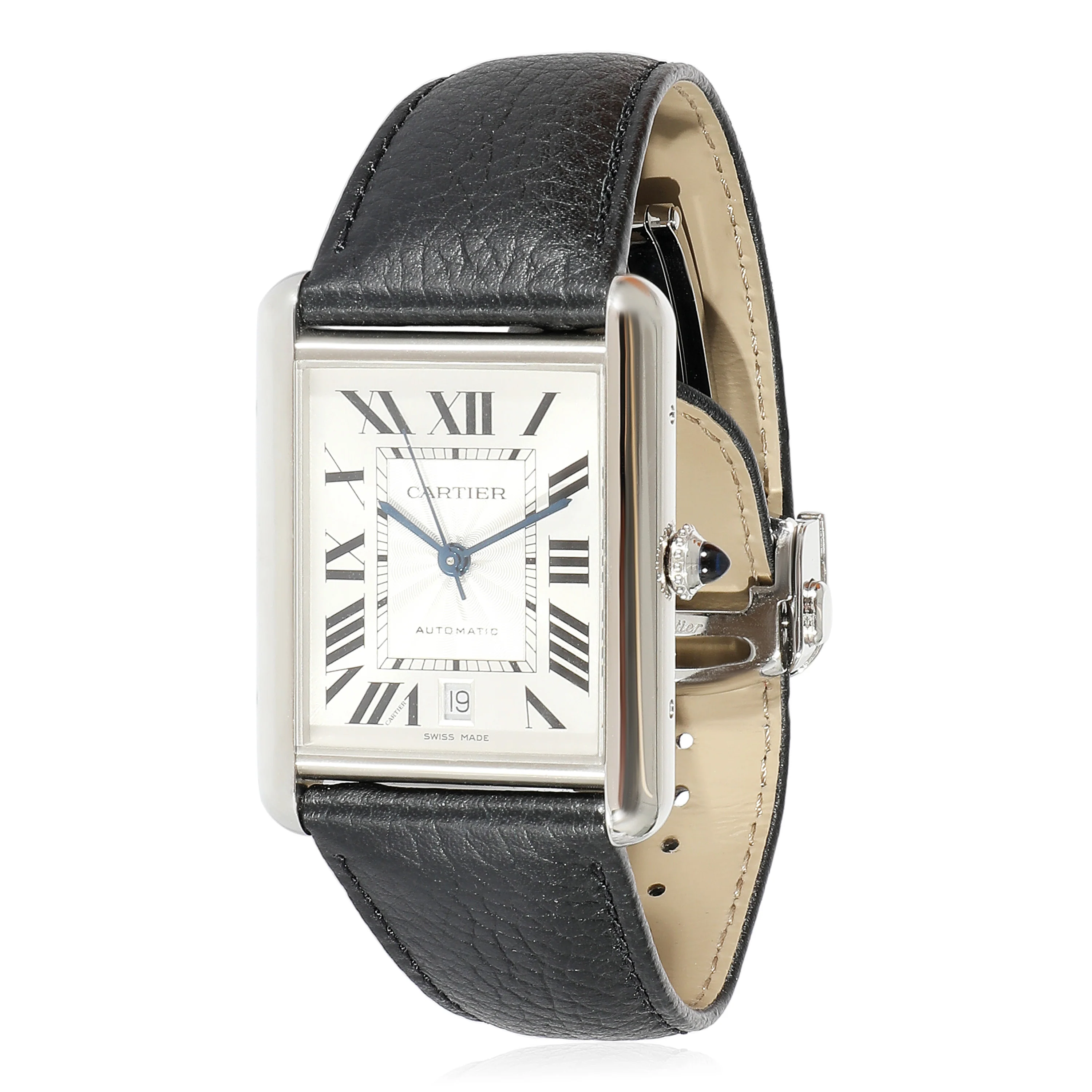 Cartier Tank Must WSTA0040 Mens Watch in Stainless Steel