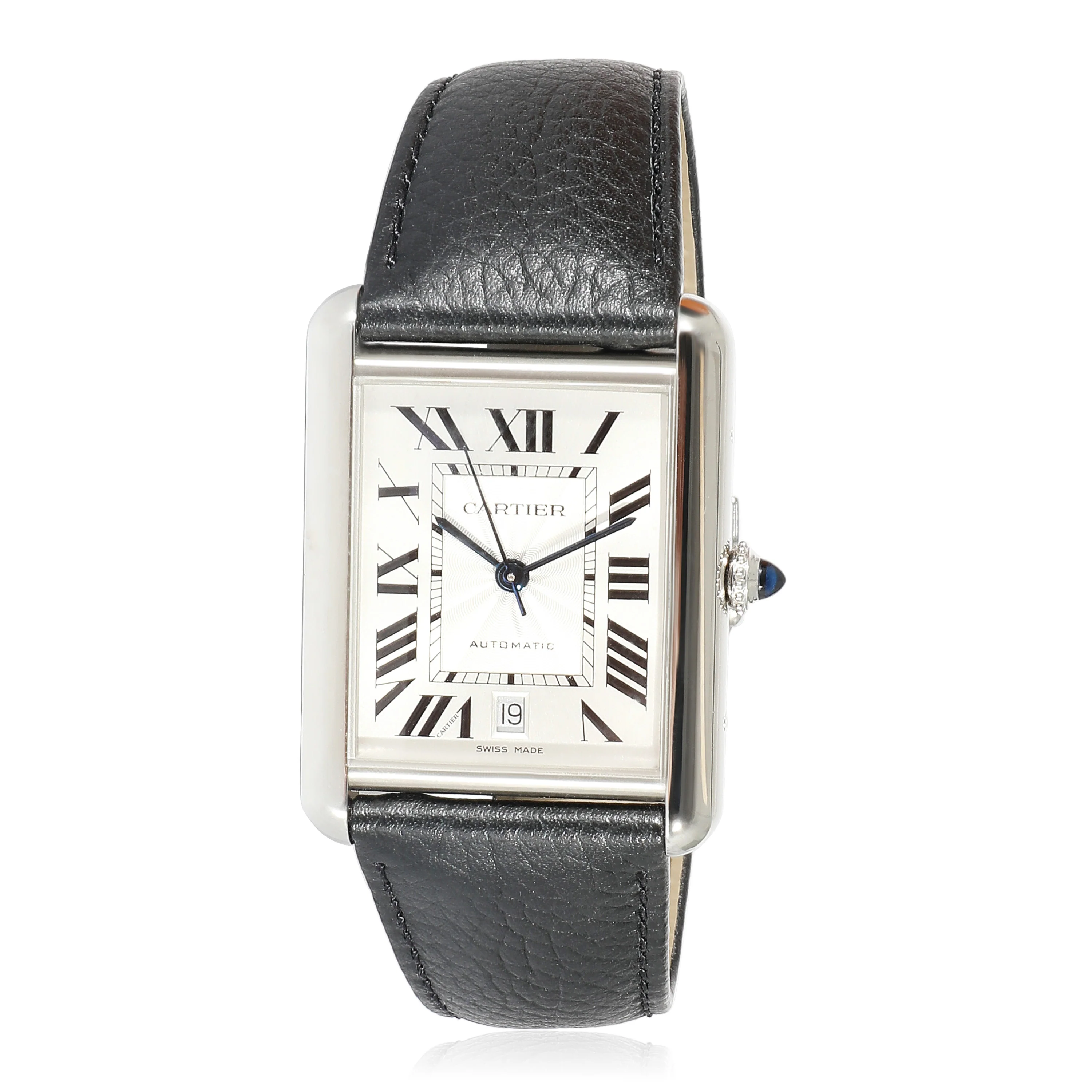 Cartier Tank Must WSTA0040 Mens Watch in Stainless Steel - Image 6