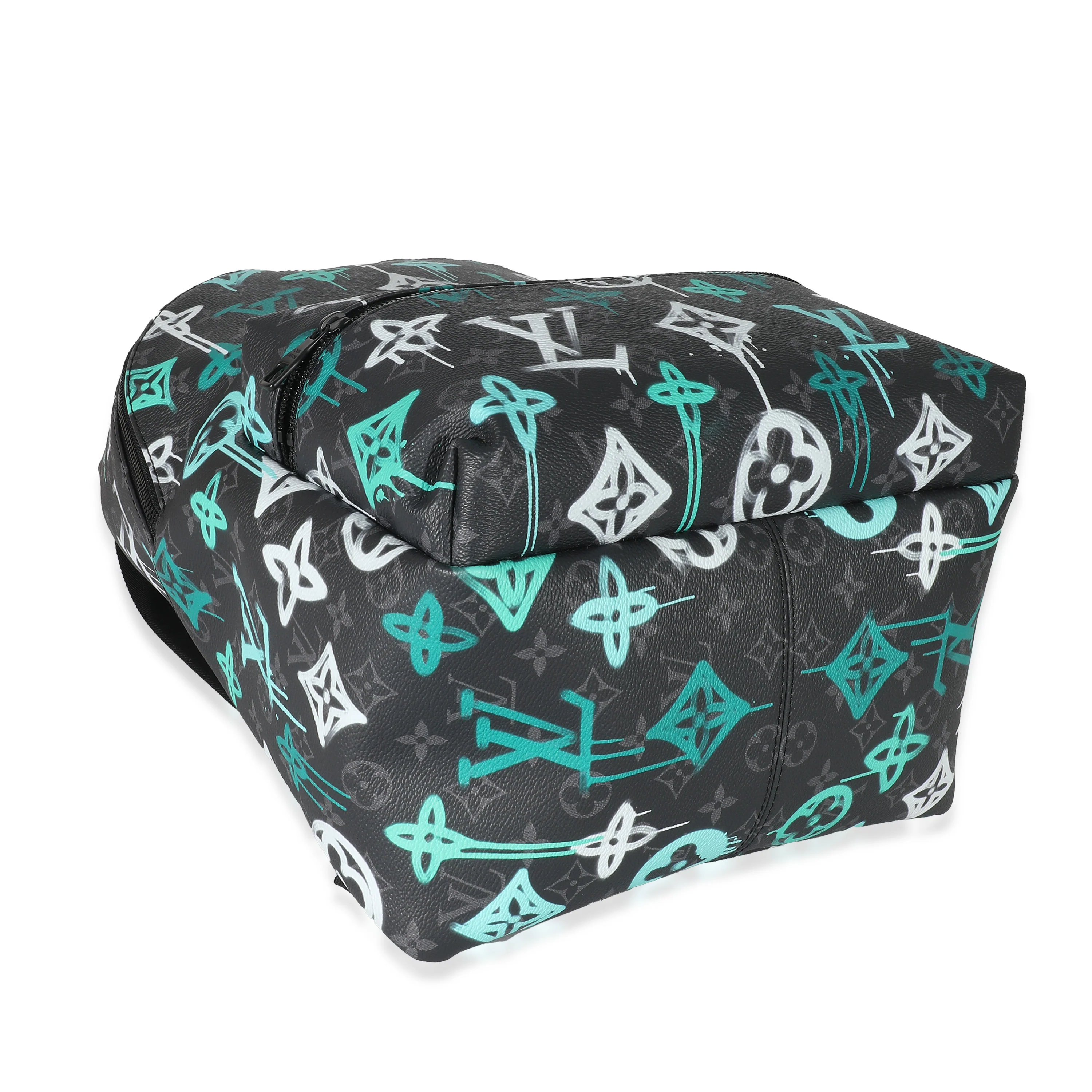 Louis Vuitton Graffiti Monogram Eclipse Canvas Discovery Backpack - Image 5