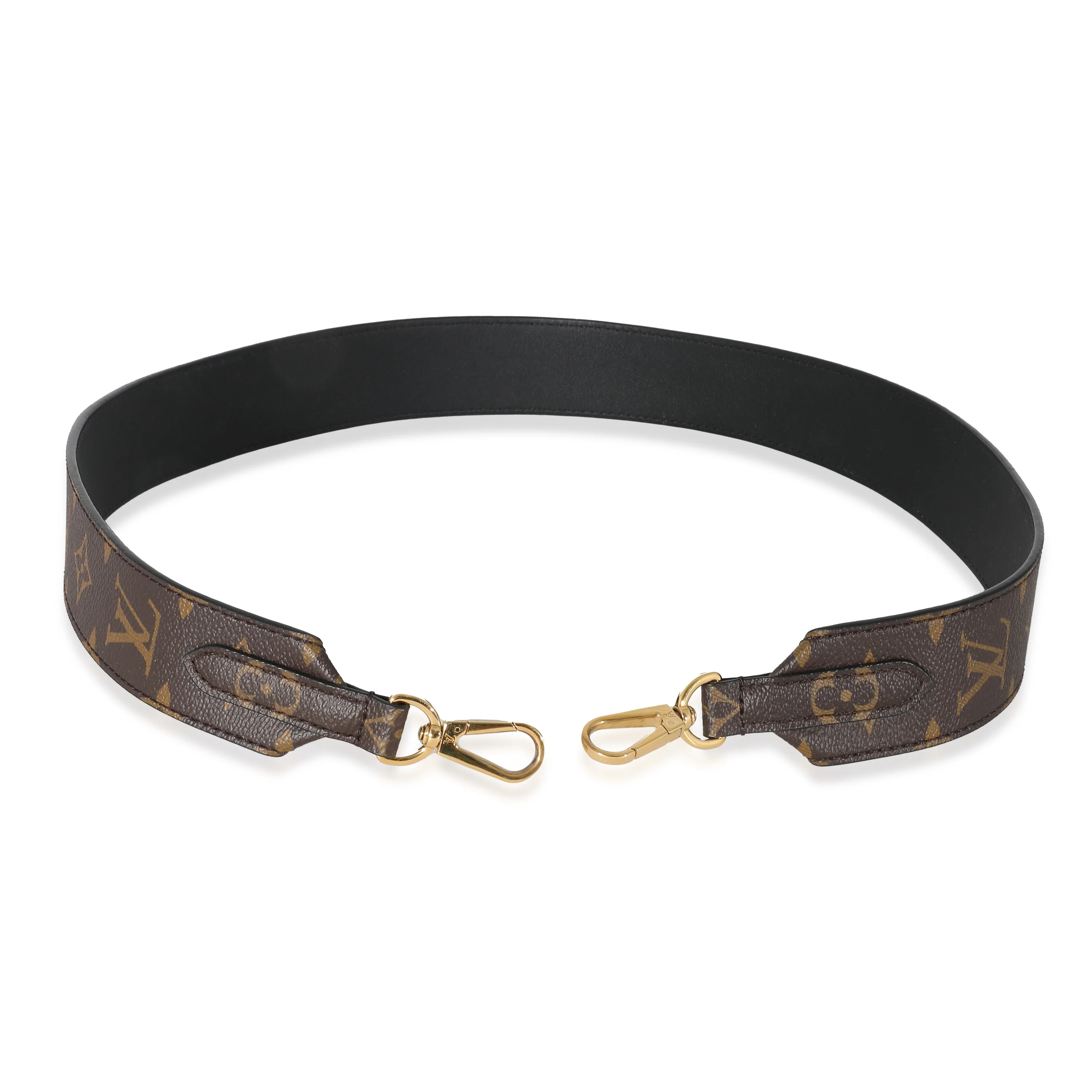 Louis Vuitton Black Monogram Canvas Bandouliere Strap - Image 3