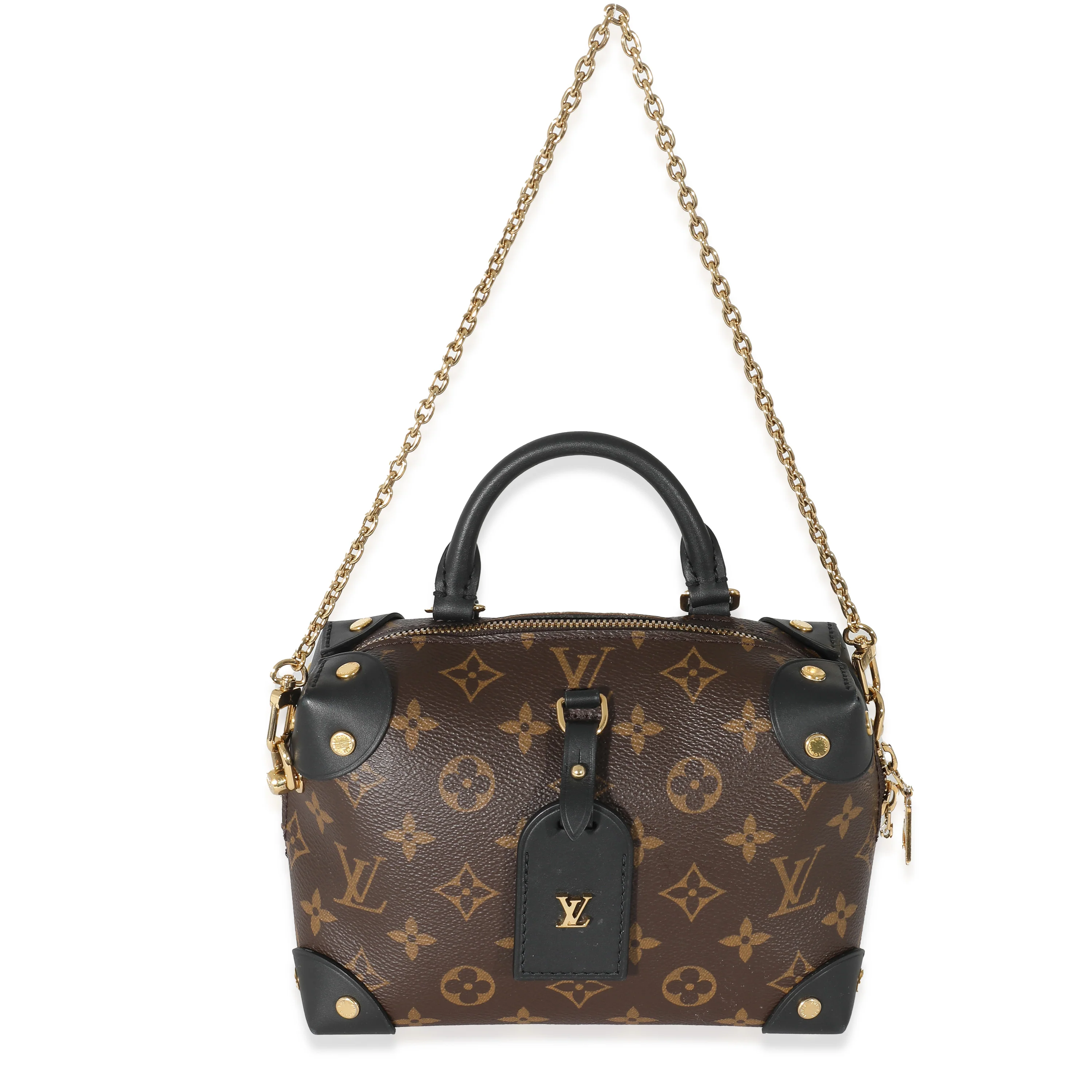 Louis Vuitton Monogram Canvas Petite Malle Souple - Image 4