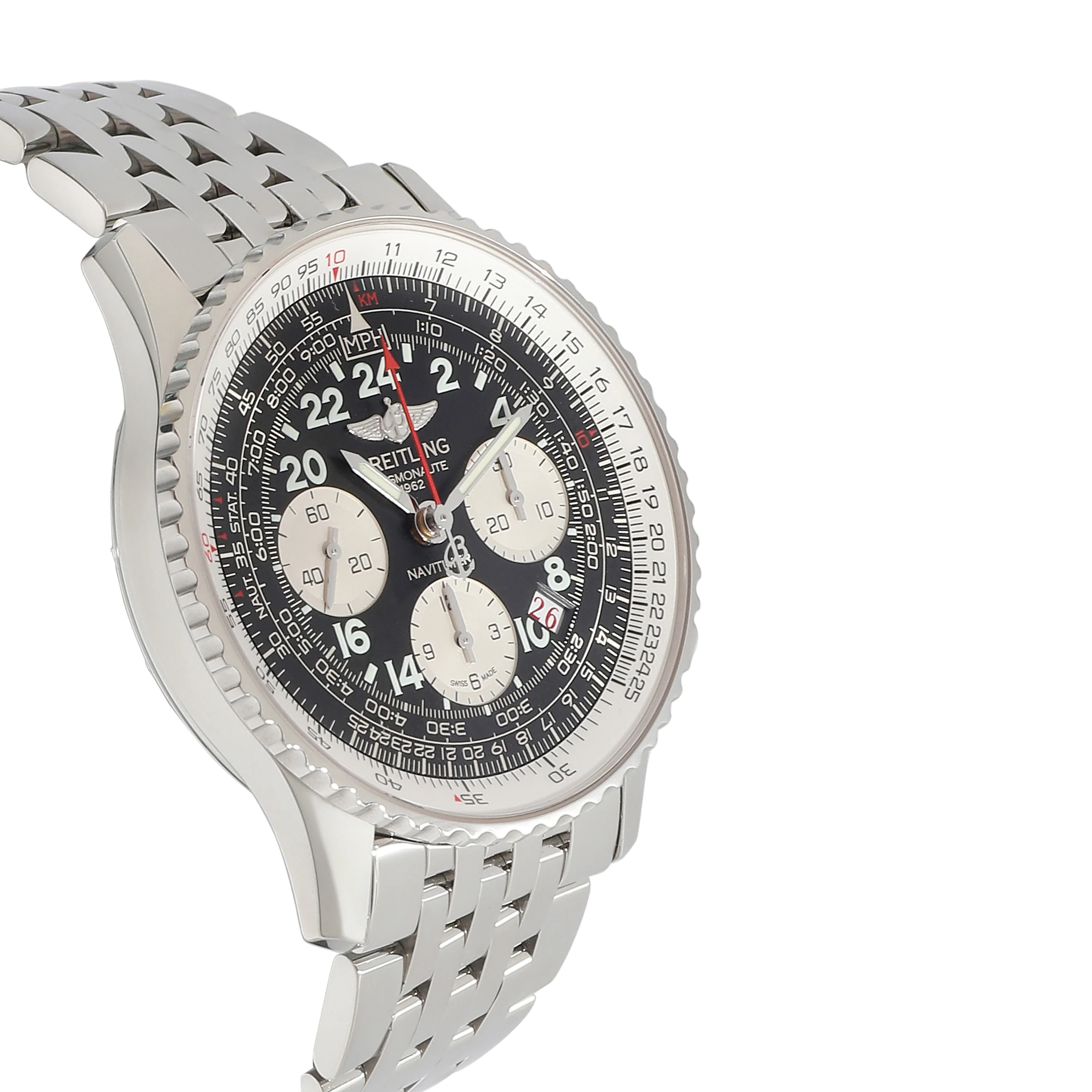 Breitling Navitimer Cosmonaute AB021012/BB59 Mens Watch in Stainless Steel - Image 2