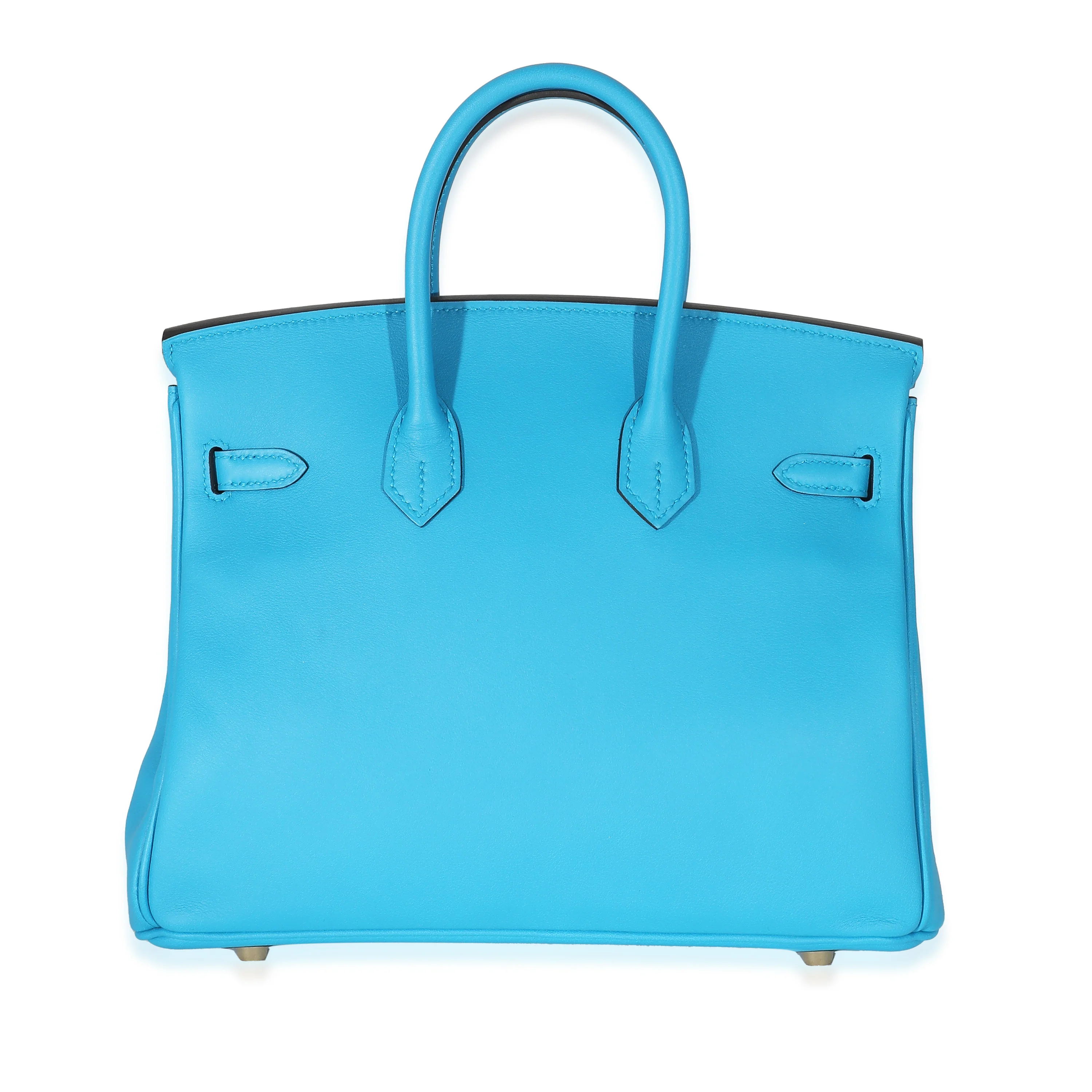 Bleu Zanzibar Swift Birkin 25 GHW - Image 4