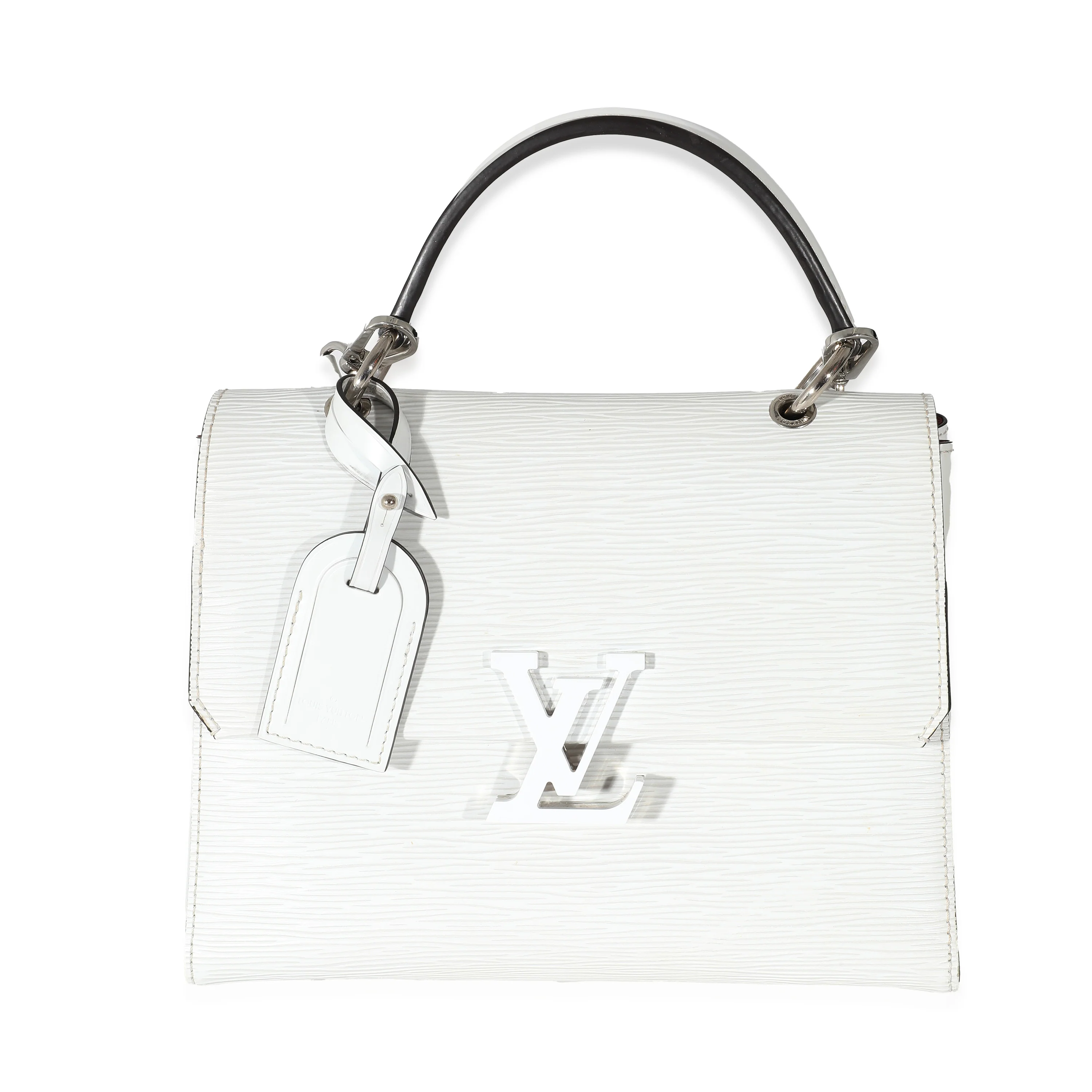 Louis Vuitton White Epi Grenelle PM