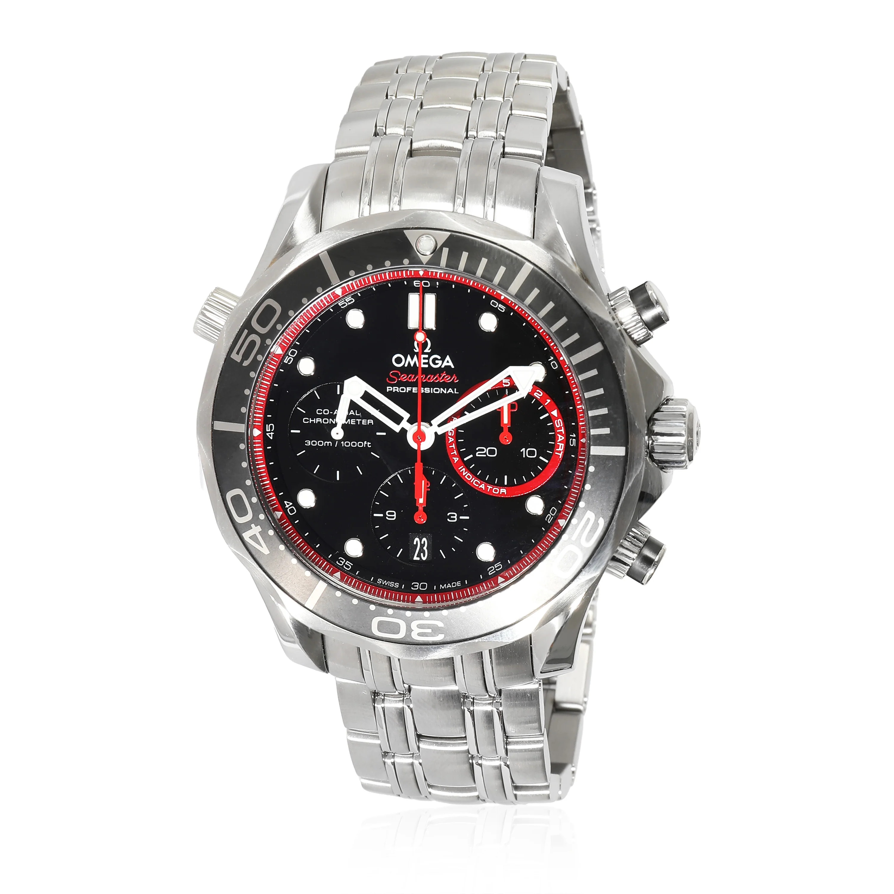 Seamaster Diver ETNZ 212.32.44.50.01.001 Mens Watch in Stainless Steel