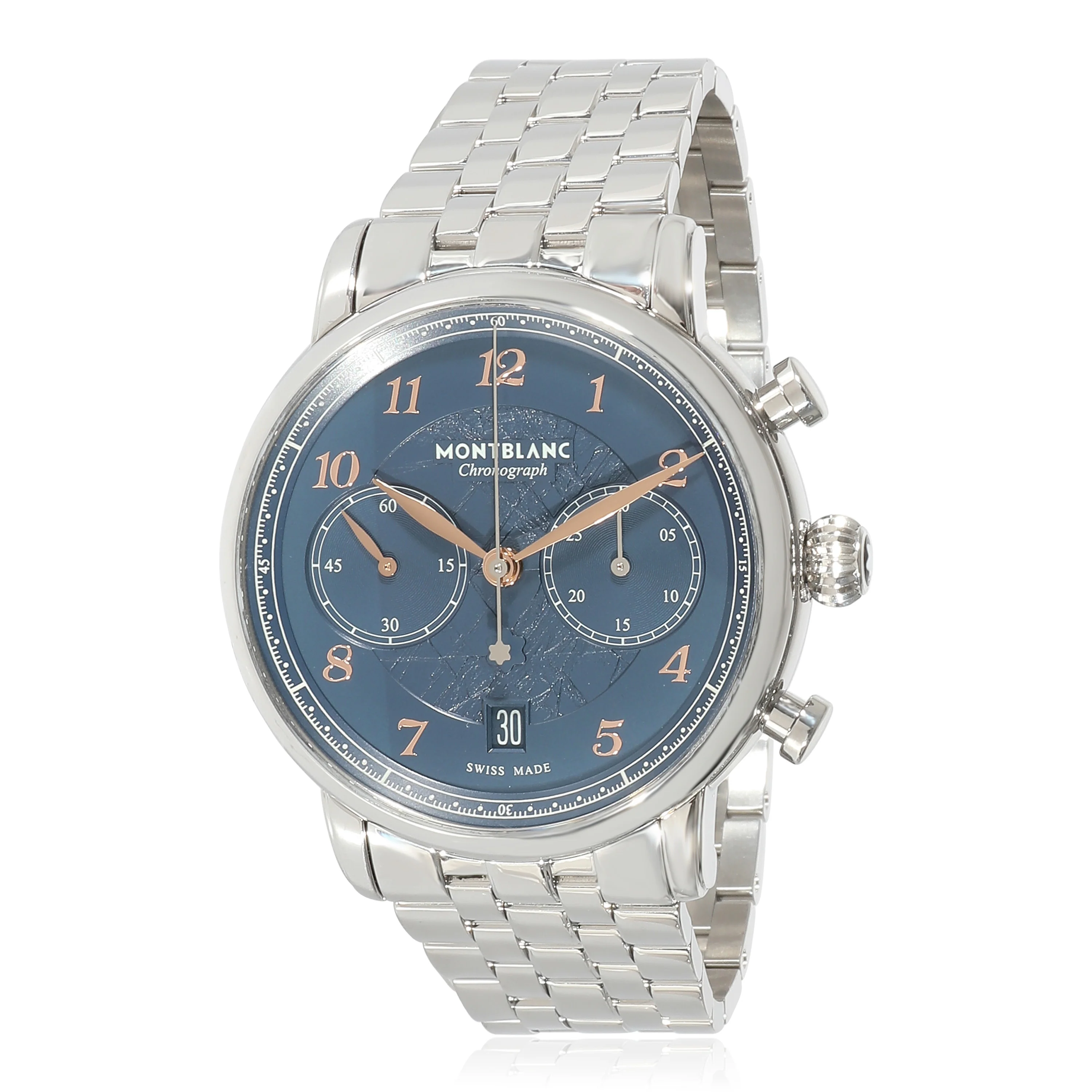 Montblanc Star Legacy MB129627 Mens Watch in Stainless Steel