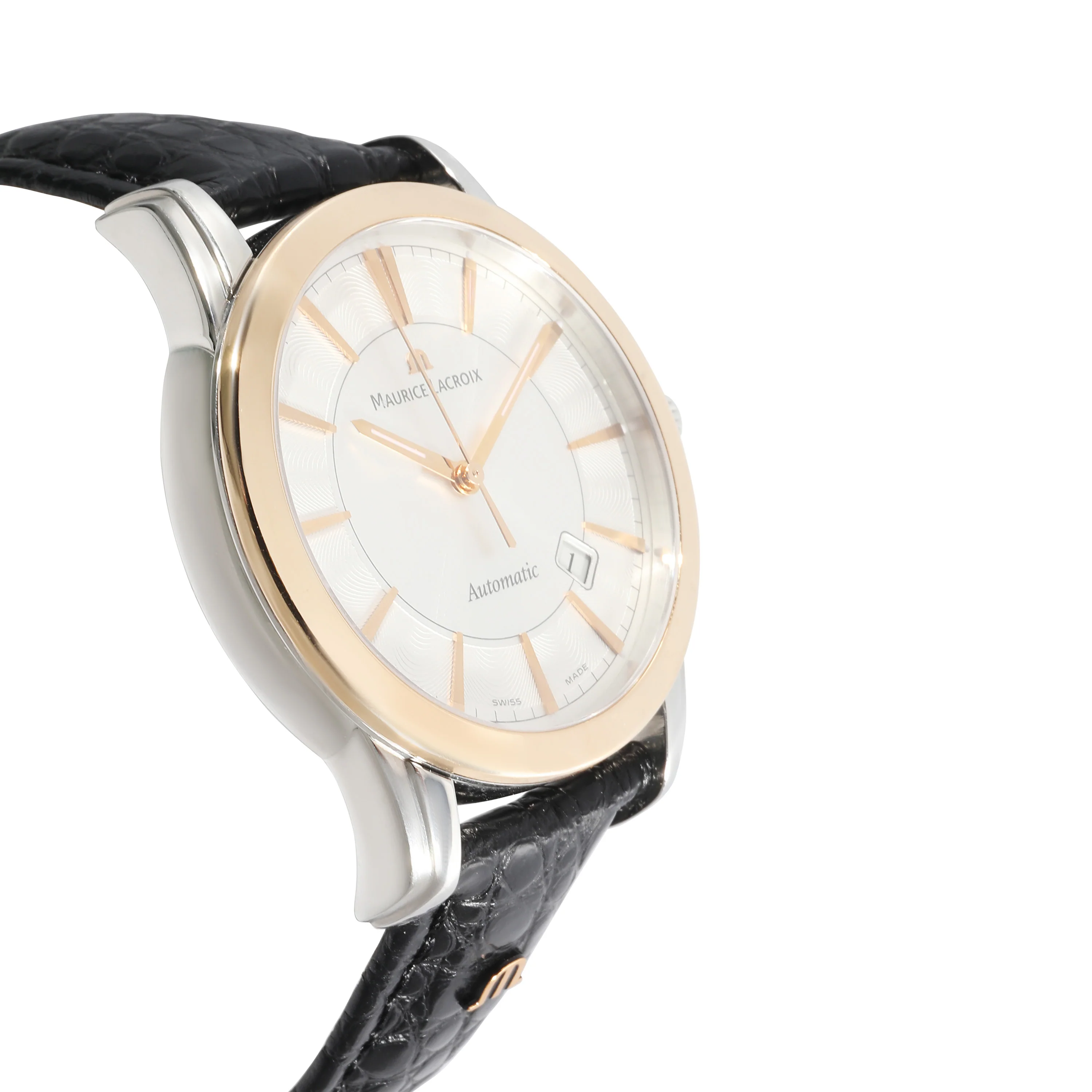 Maurice Lacroix Pontos PT6048 Mens Watch in 18kt Stainless Steel/Yellow Gold - Image 2