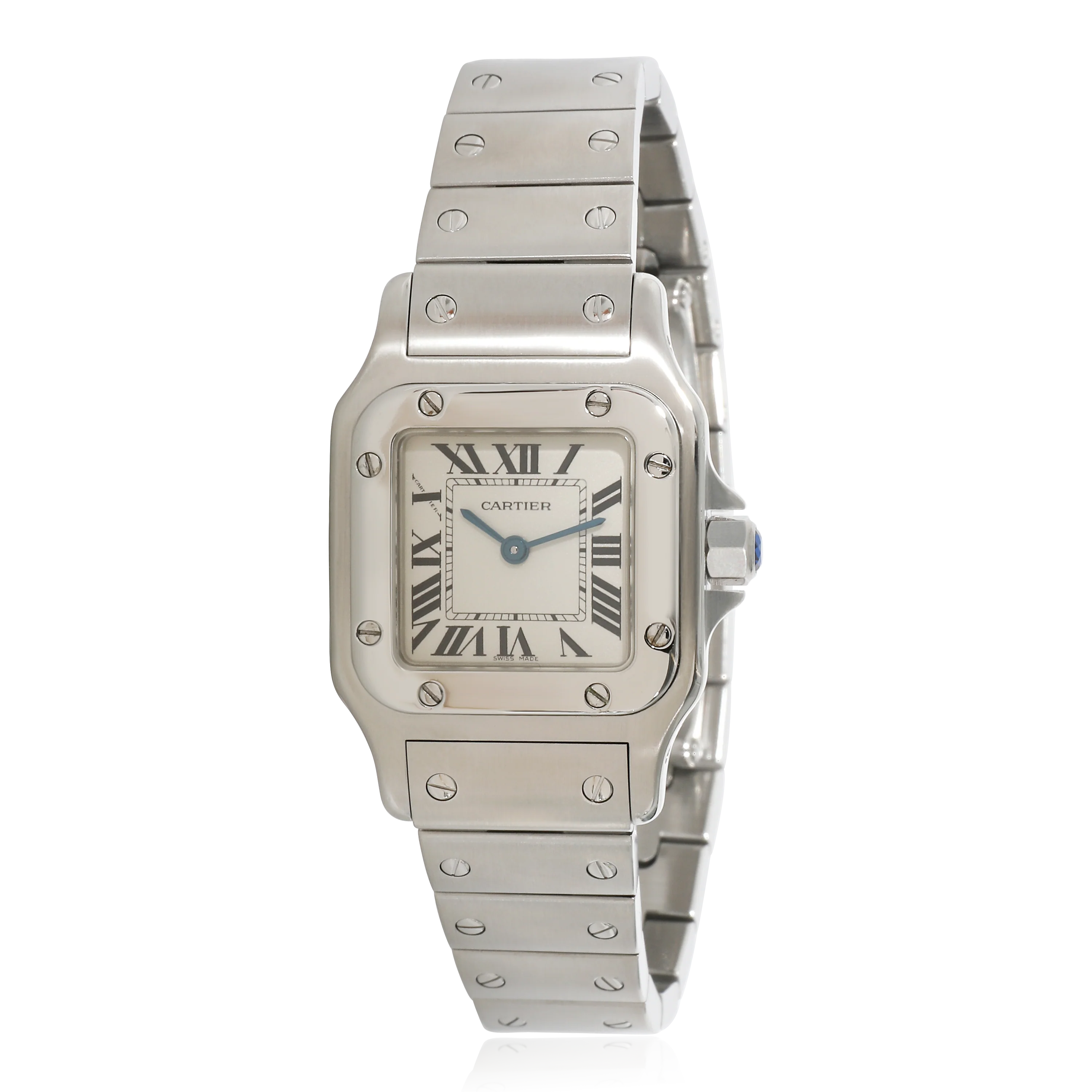 Cartier Santos de Cartier W20056D6 Womens Watch in Stainless Steel