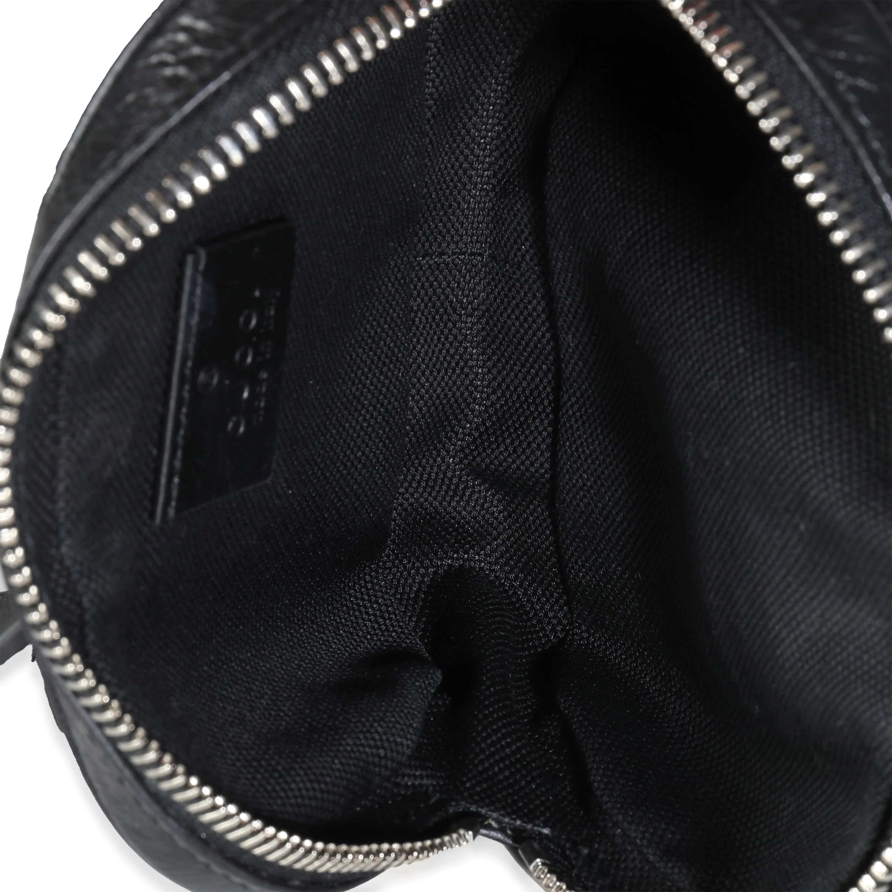 Black Cracked Calfskin Morpheus Belt Bag 70/28 - Image 9