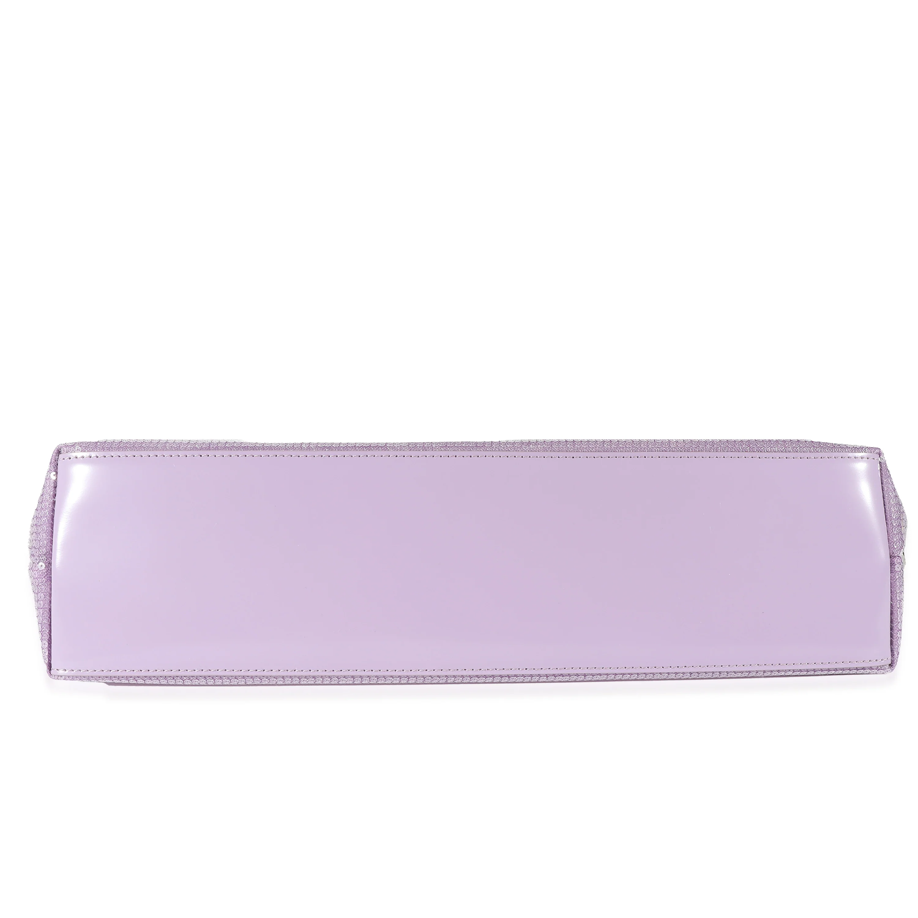 Prada Purple Mesh Sequin Logo Tote - Image 6