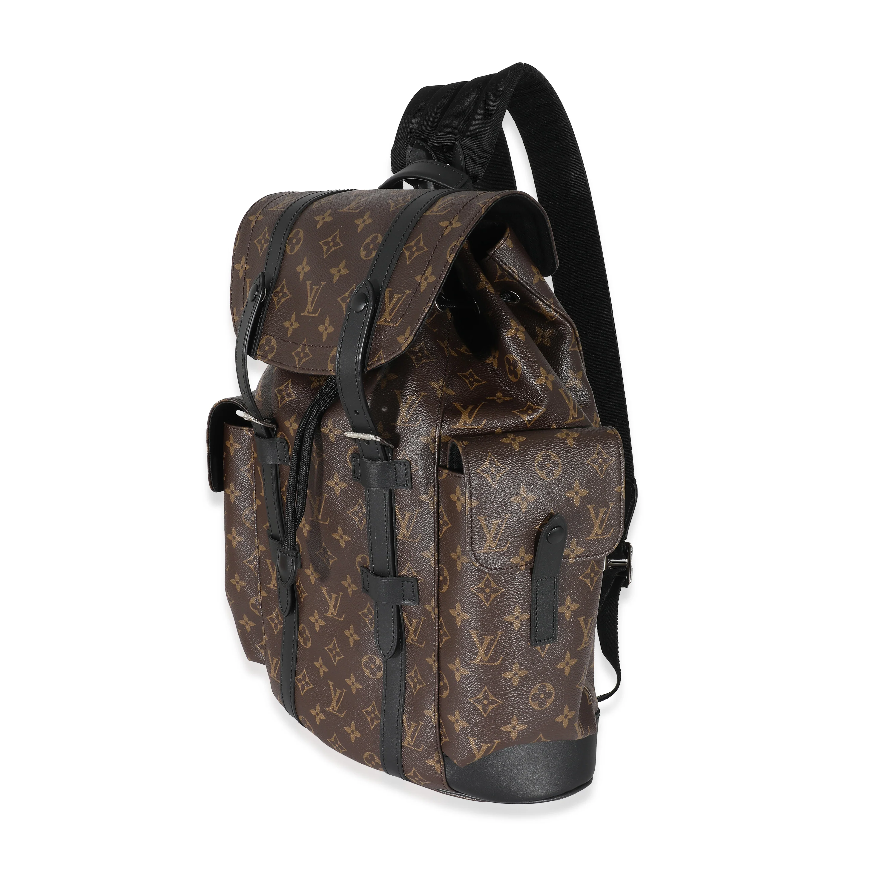 Louis Vuitton Monogram Macassar Christopher Backpack PM - Image 2