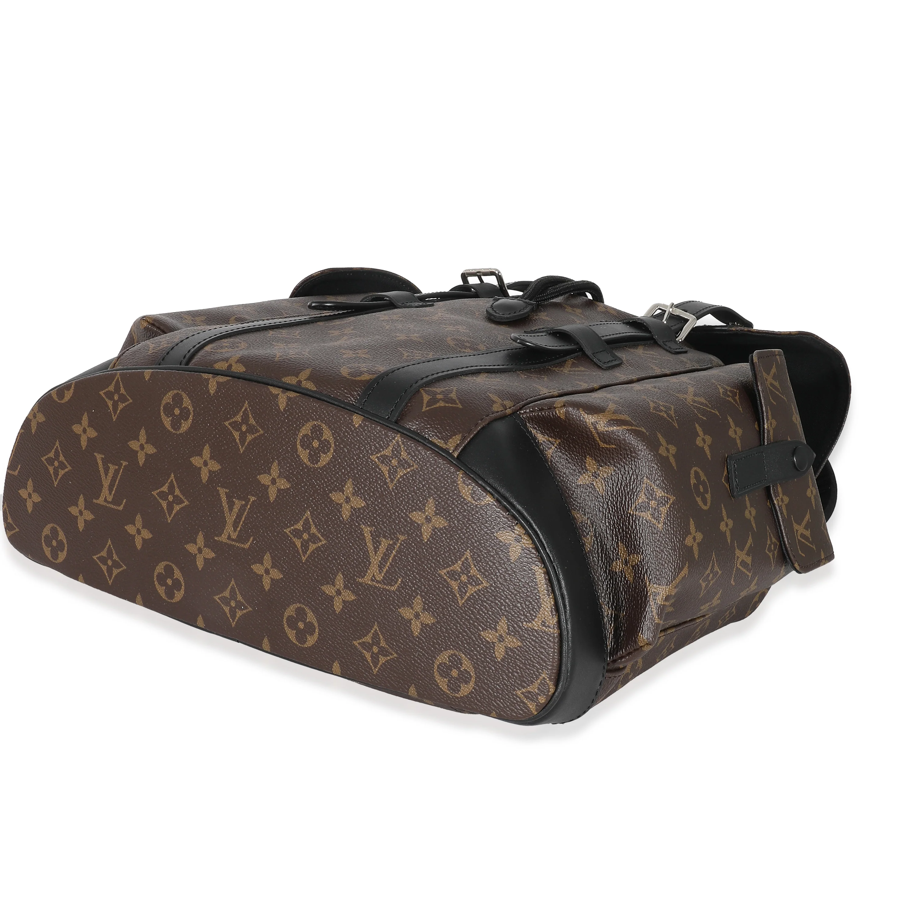 Louis Vuitton Monogram Macassar Christopher Backpack PM - Image 7