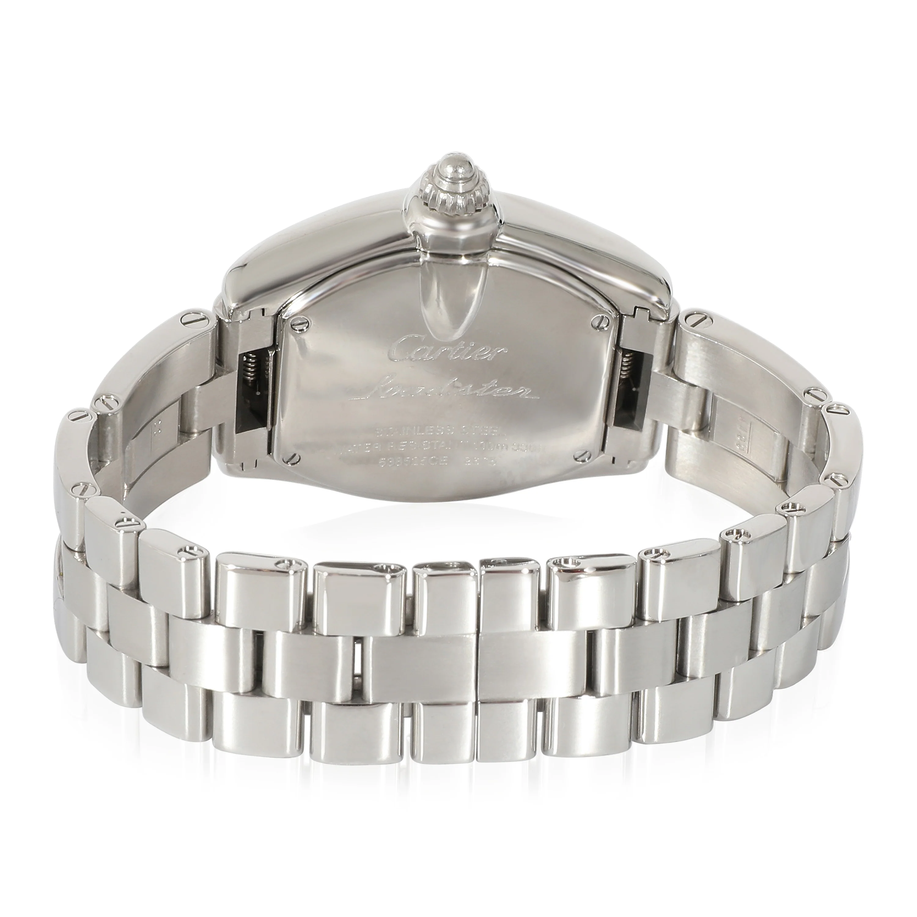 Cartier Roadster W62017V3 Womens Watch in Stainless Steel - Image 4