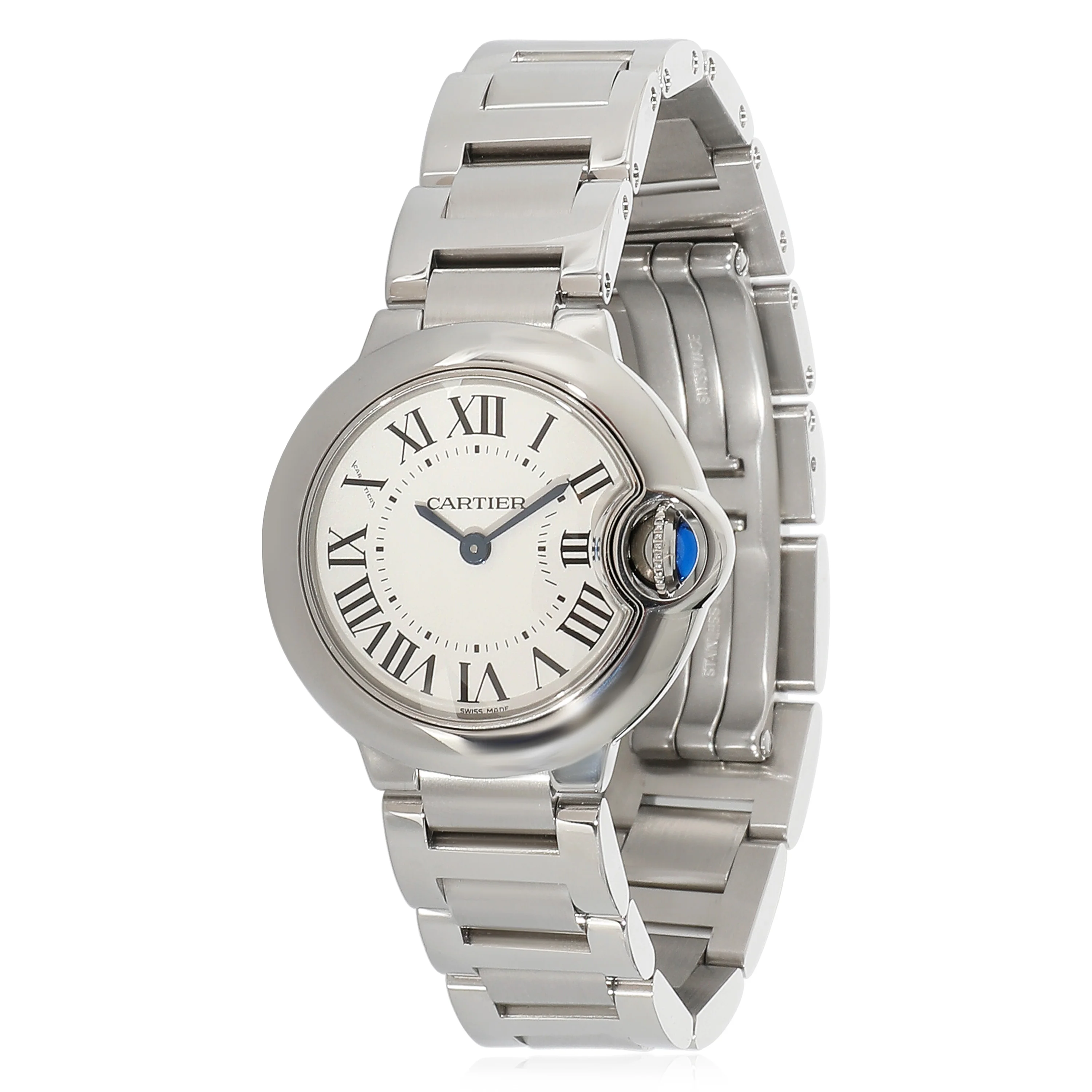 Cartier Ballon Bleu W69010Z4 Womens Watch in Stainless Steel