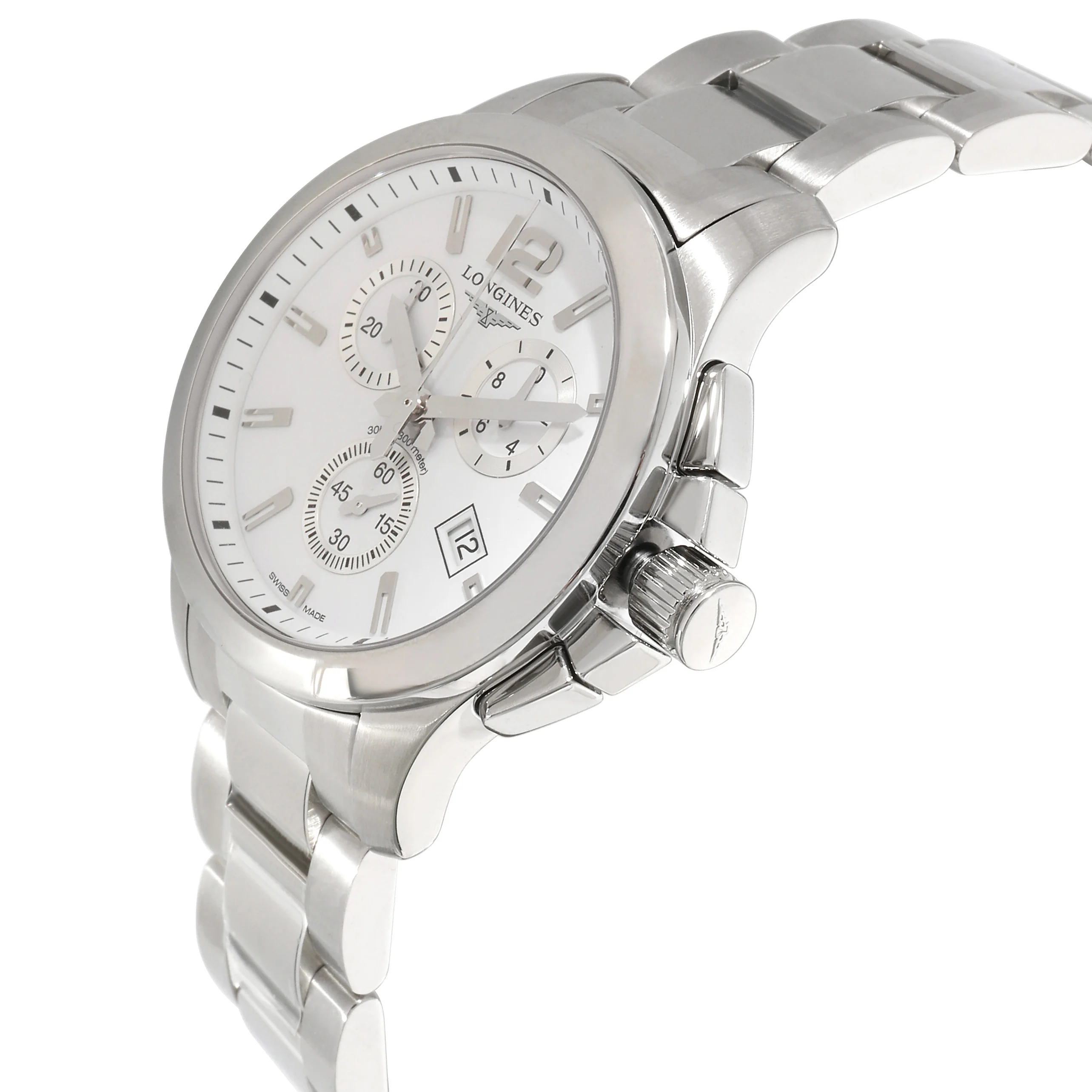 Conquest L3.379.4.16.6 Unisex Watch in  Stainless Steel - Image 2