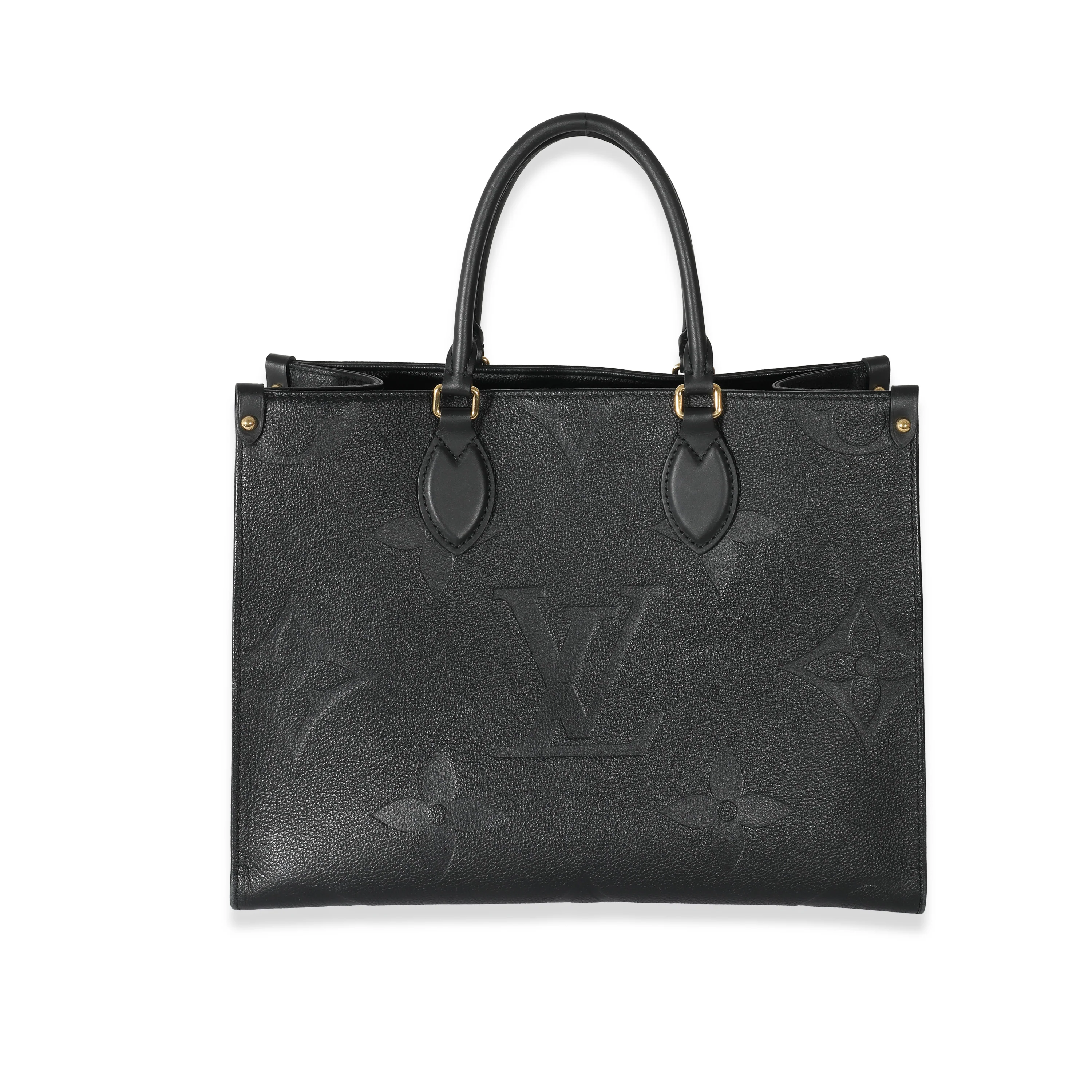 Louis Vuitton Black Monogram Empreinte Giant Onthego MMÂ
