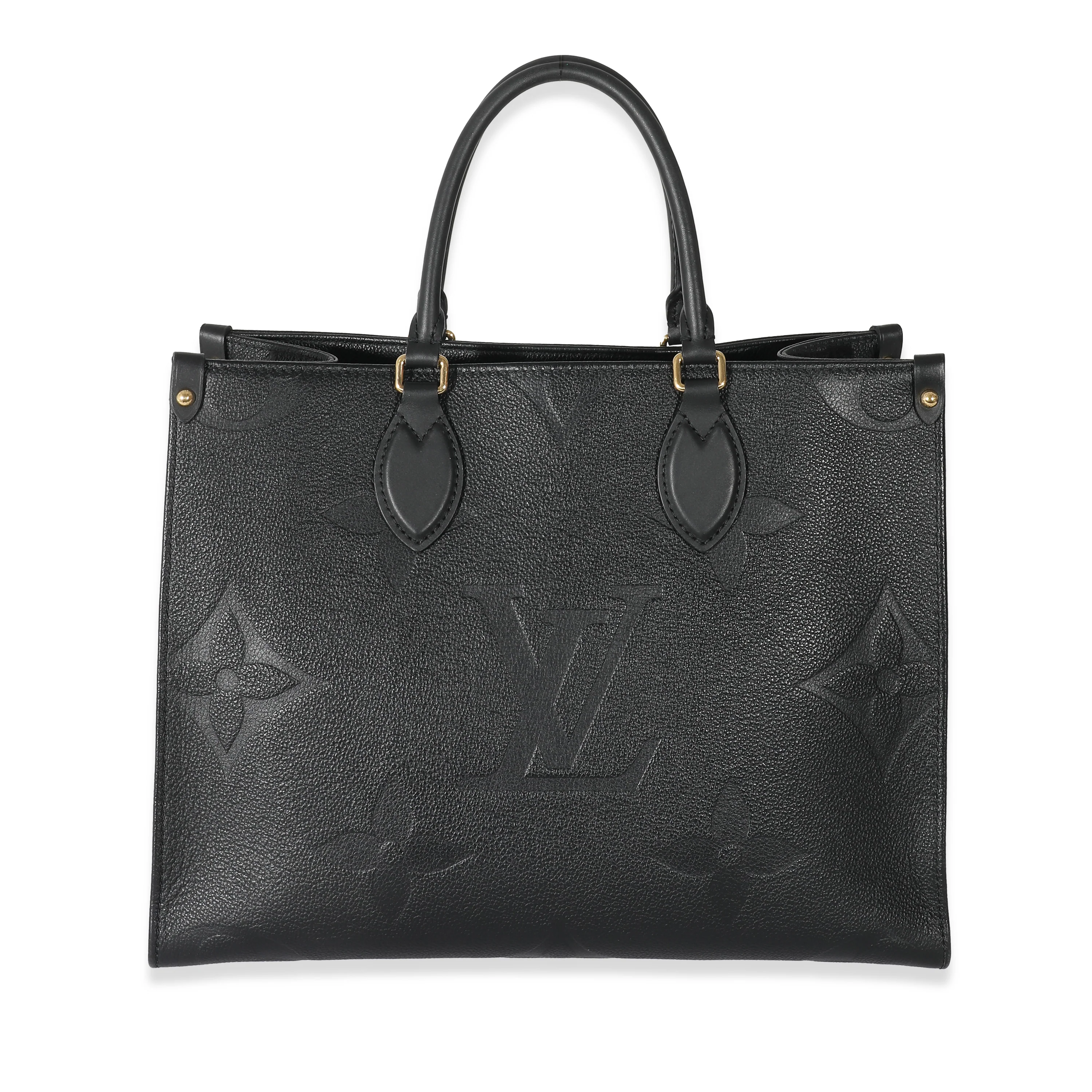 Louis Vuitton Black Monogram Empreinte Giant Onthego MMÂ - Image 3
