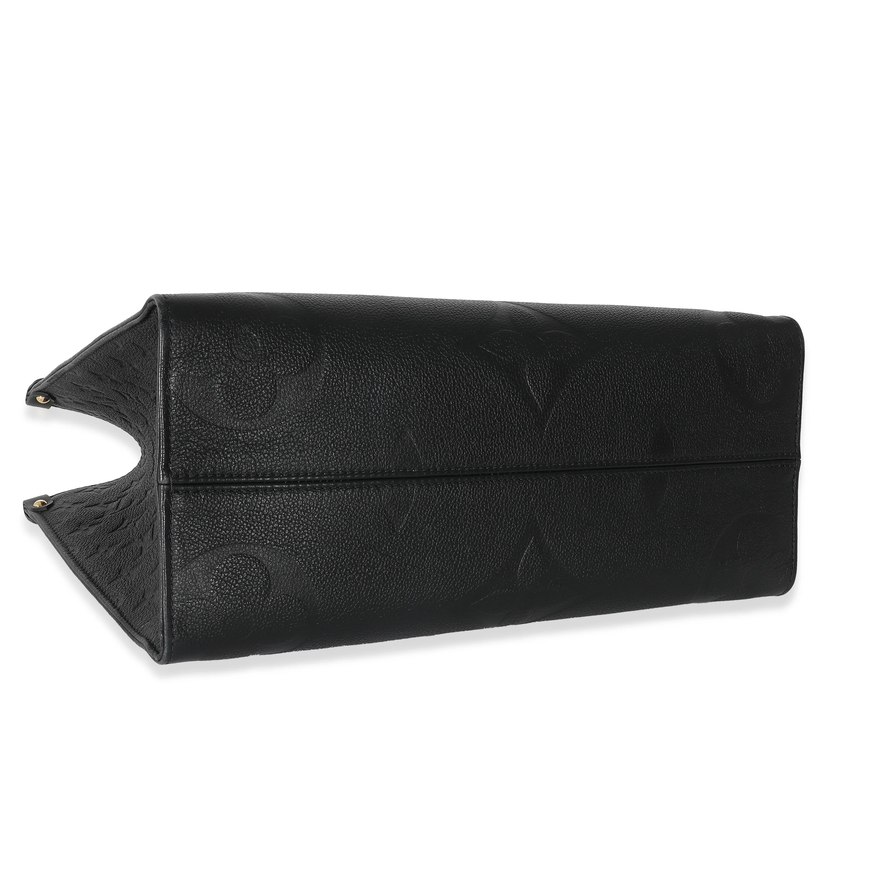 Louis Vuitton Black Monogram Empreinte Giant Onthego MMÂ - Image 4