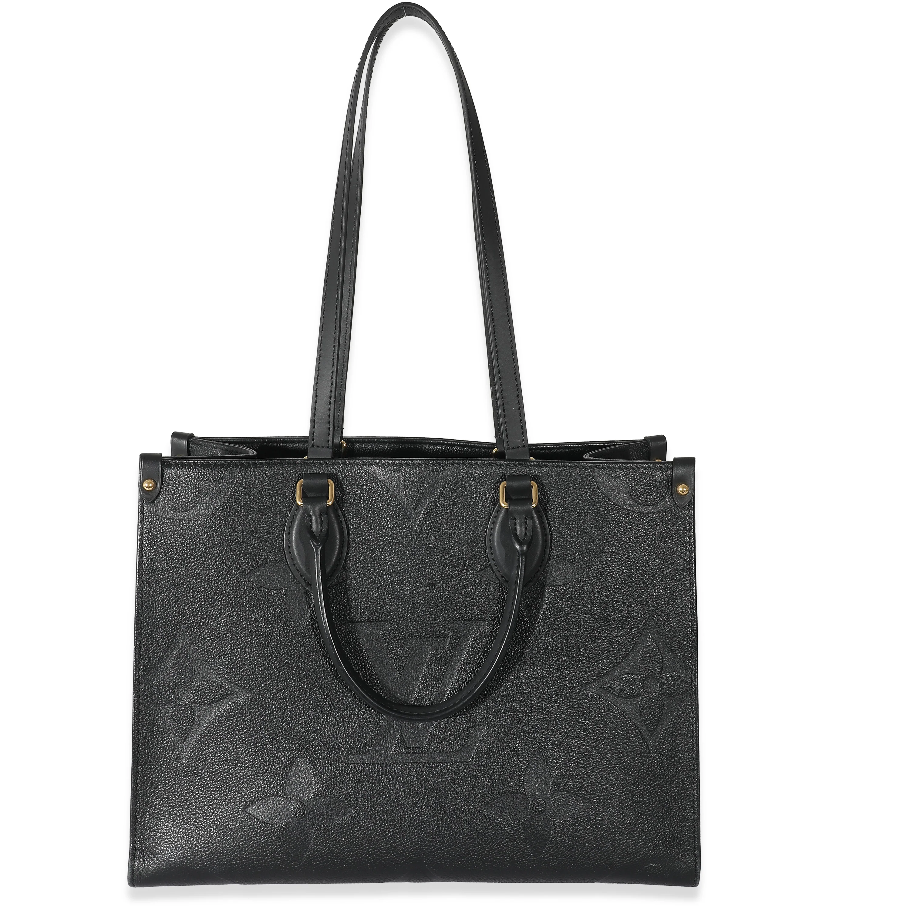 Louis Vuitton Black Monogram Empreinte Giant Onthego MMÂ - Image 6