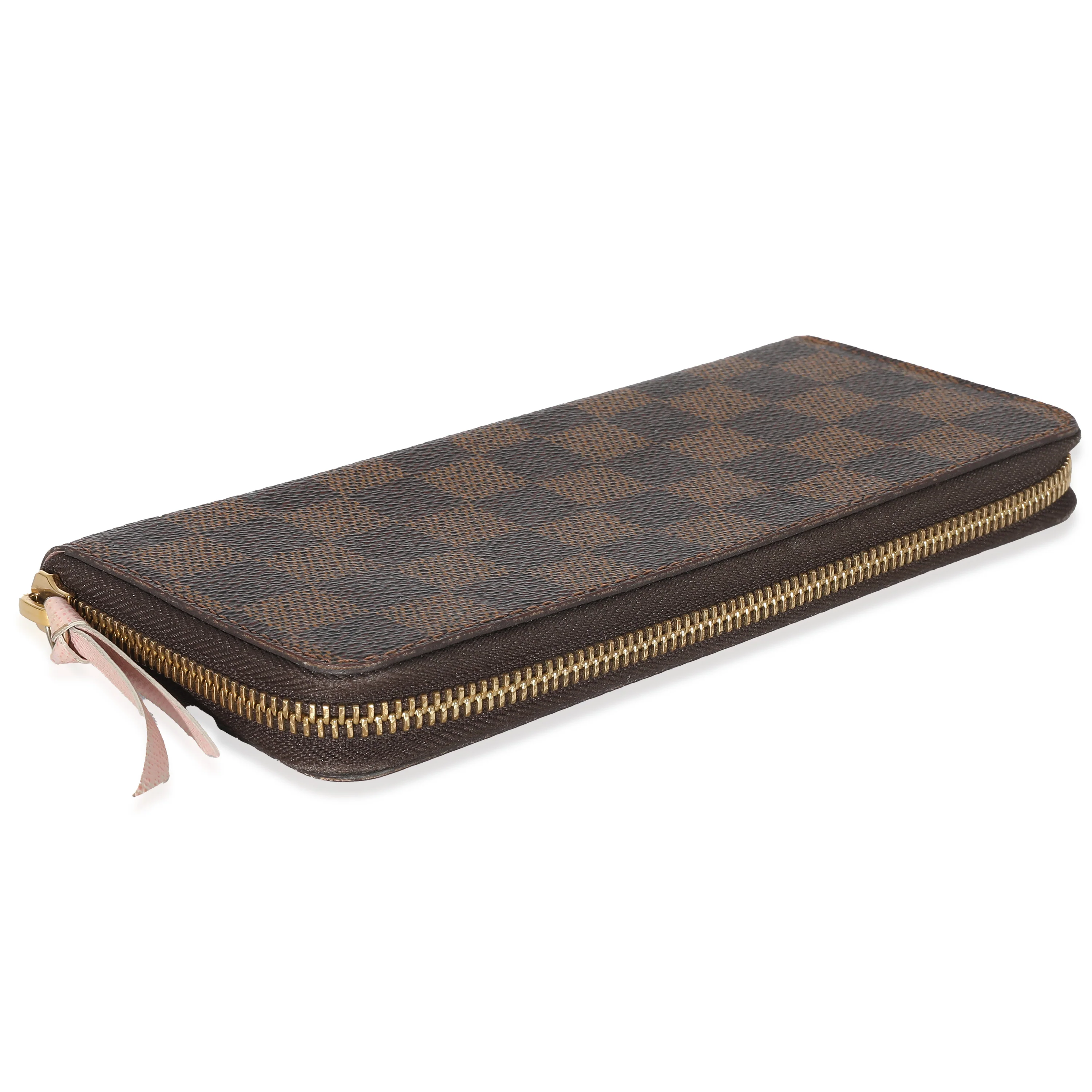 Louis Vuitton Damier Ebene Canvas Clemence Wallet - Image 4