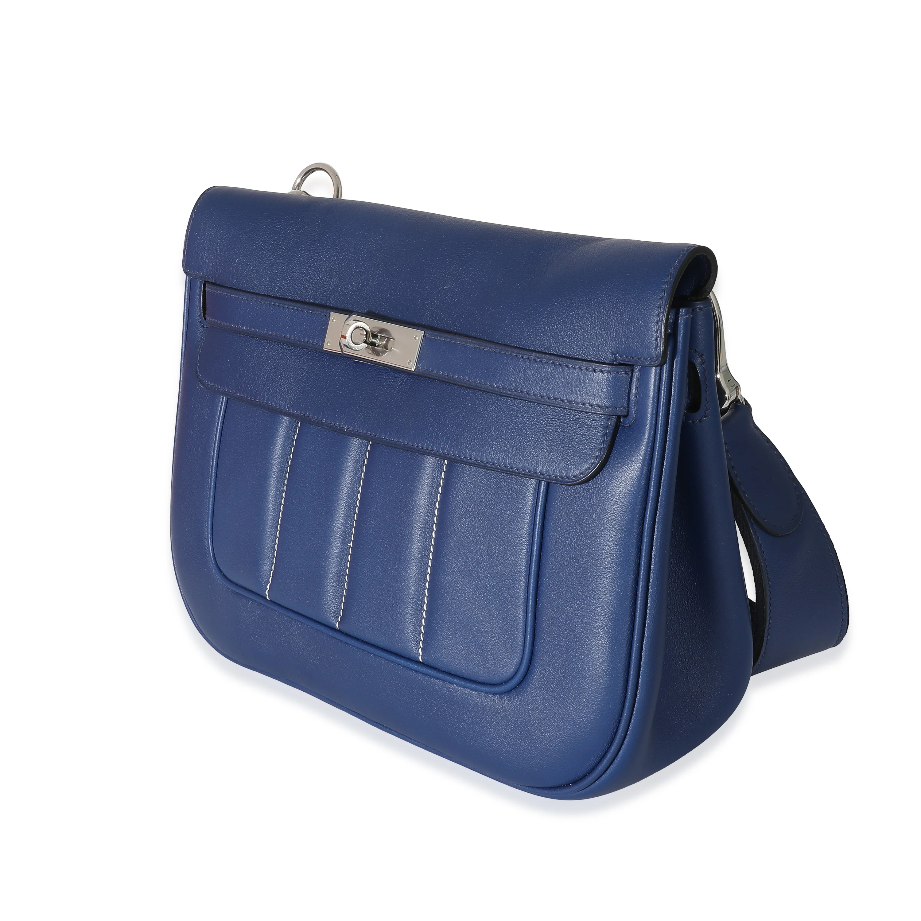 Hermes Swift Bleu Saphir Sac Berline 28 - Image 2