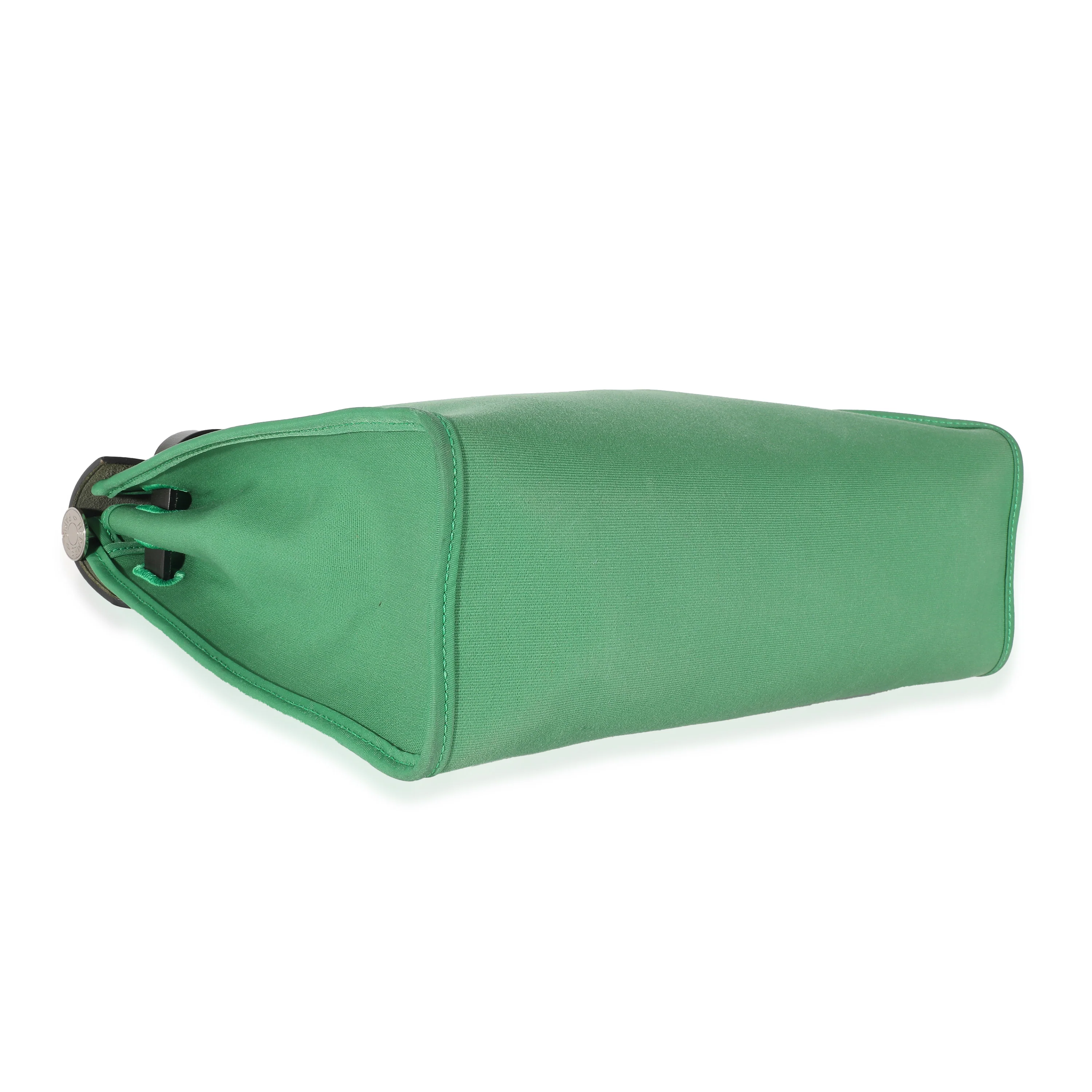 Hermes Black Vache Hunter Toile Cactus Herbag Zip 31 - Image 5
