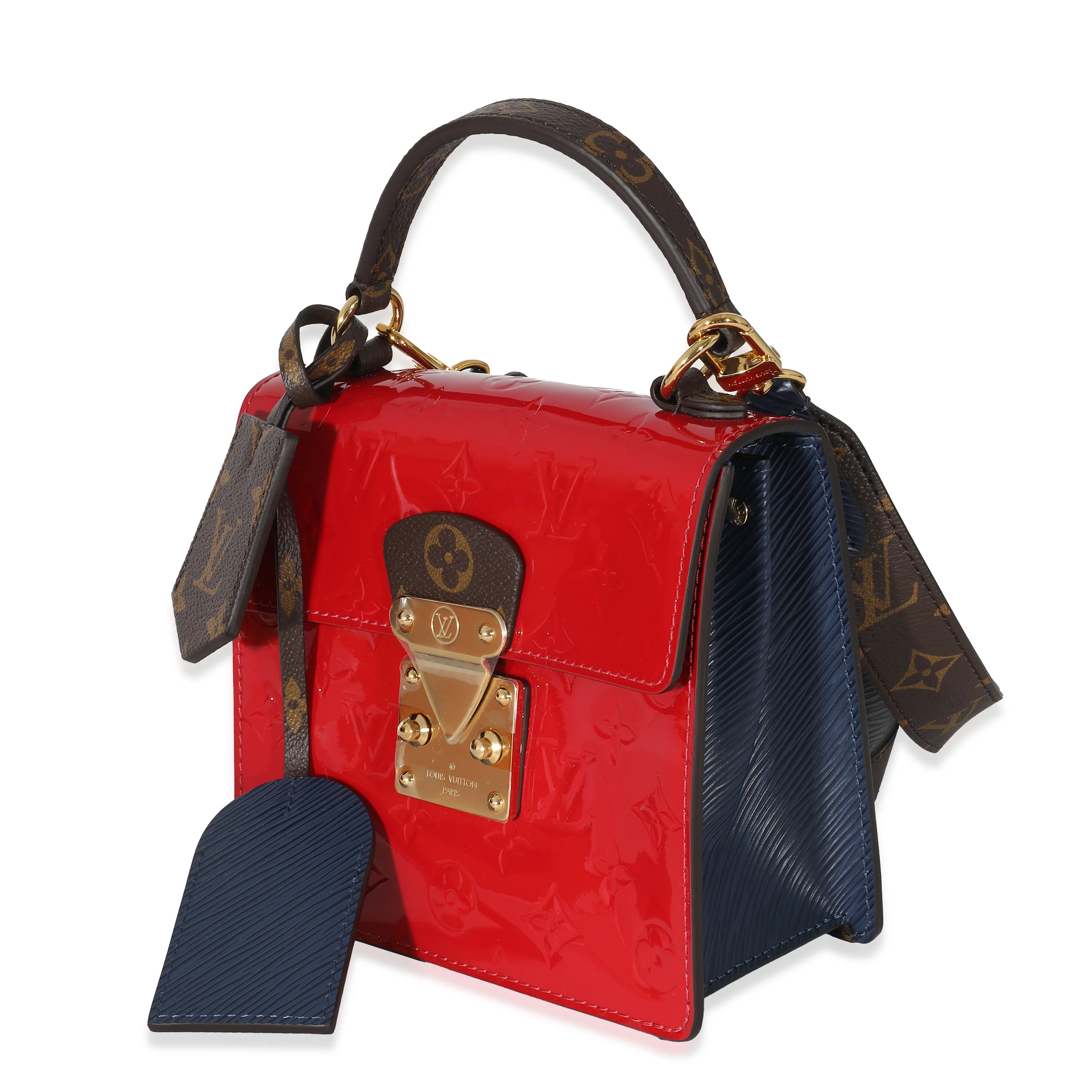 Louis Vuitton Scarlet Vernis Epi Monogram Canvas Spring Street - Image 2