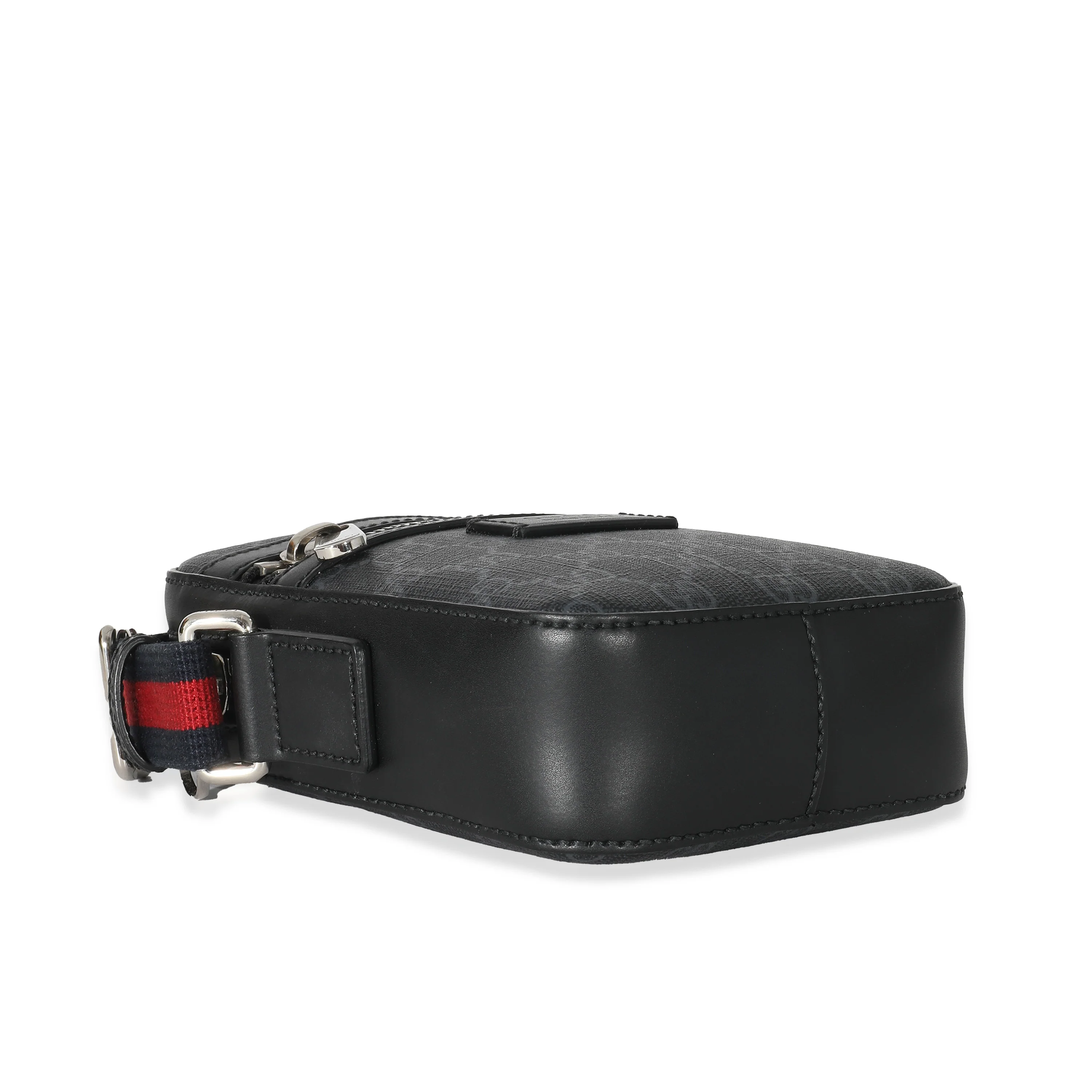 Gucci Black GG Supreme Canvas Messenger - Image 5