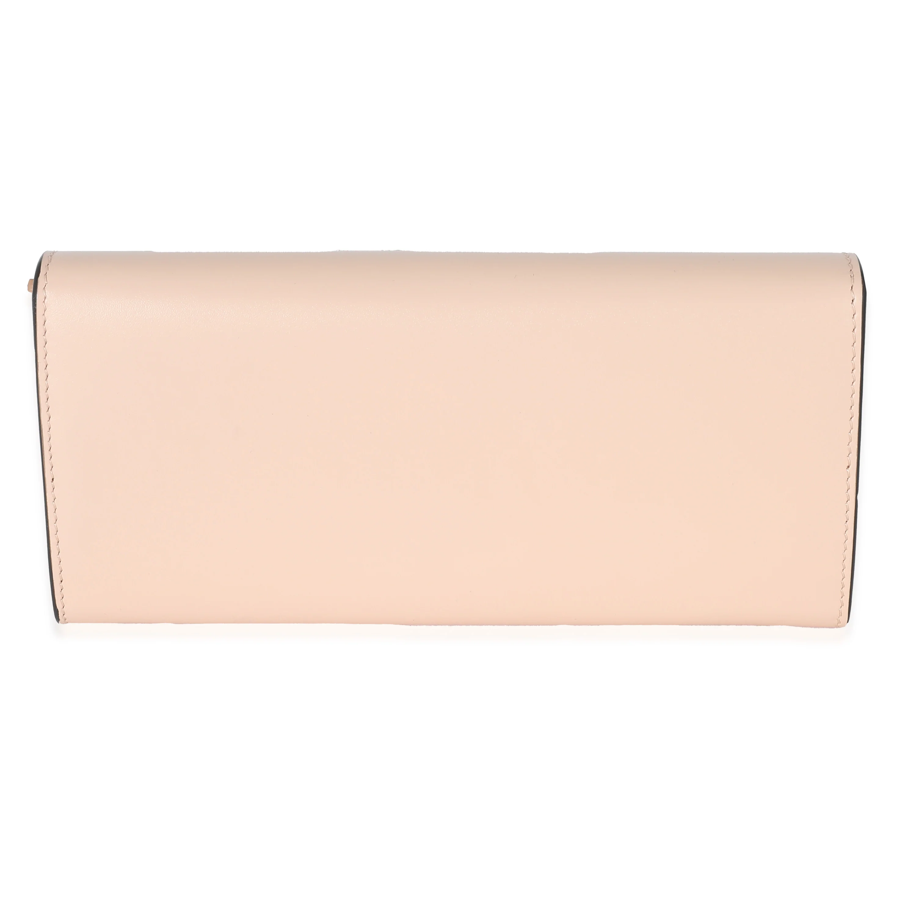Fendi Pink Poudre Calfskin Roma Continental Wallet - Image 3