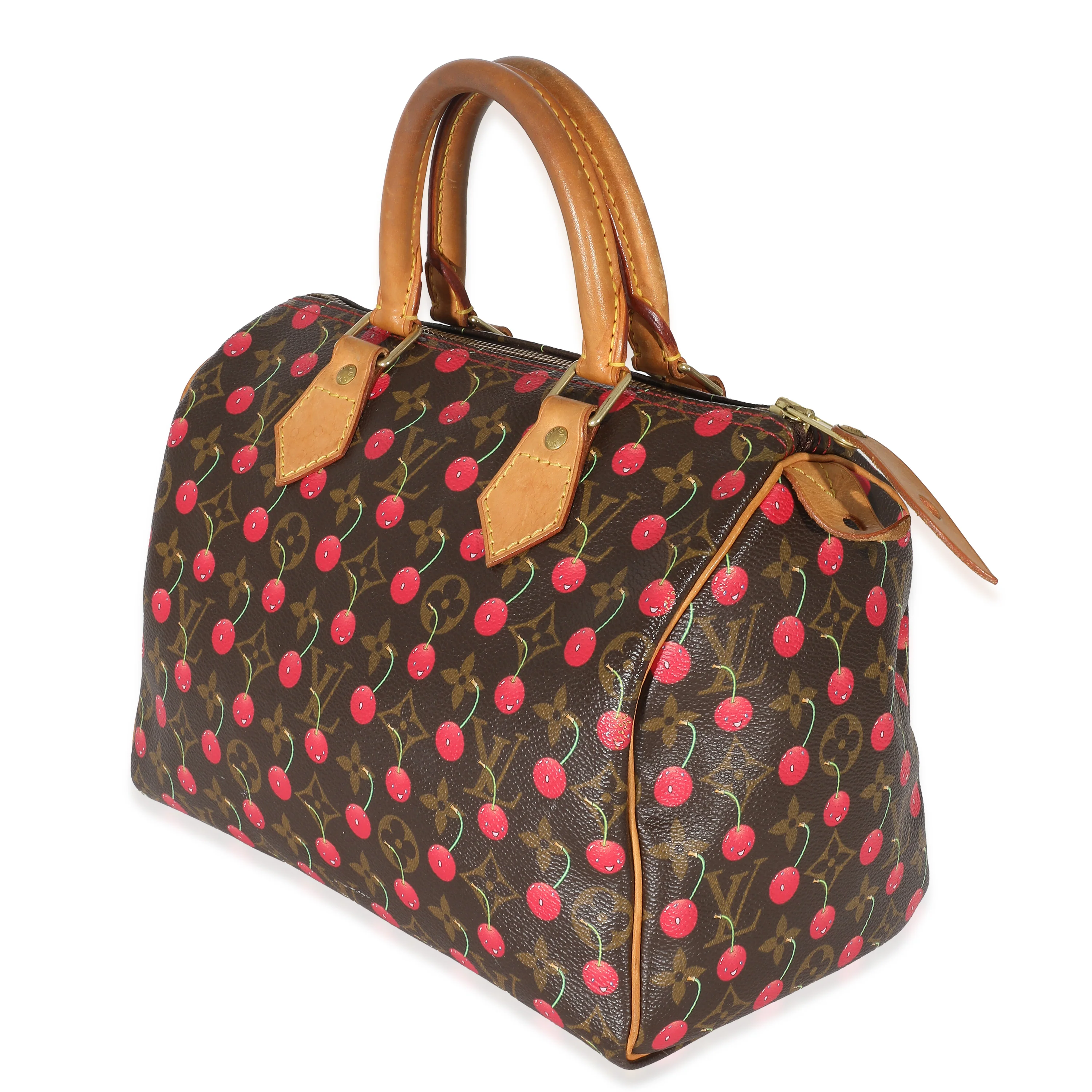 Louis Vuitton x Takashi Murakami Cerises Monogram Canvas Speedy 25 - Image 2
