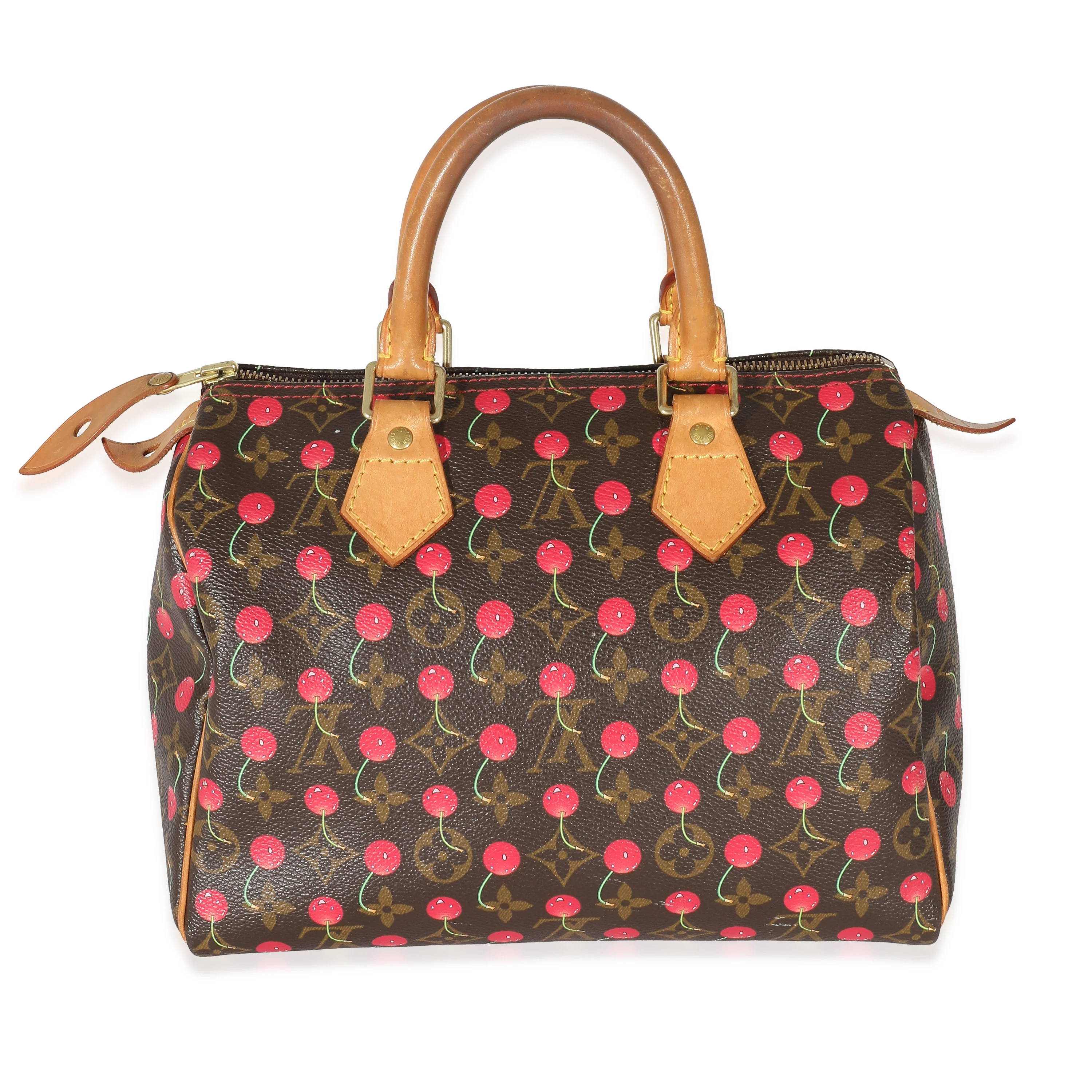 Louis Vuitton x Takashi Murakami Cerises Monogram Canvas Speedy 25 - Image 3
