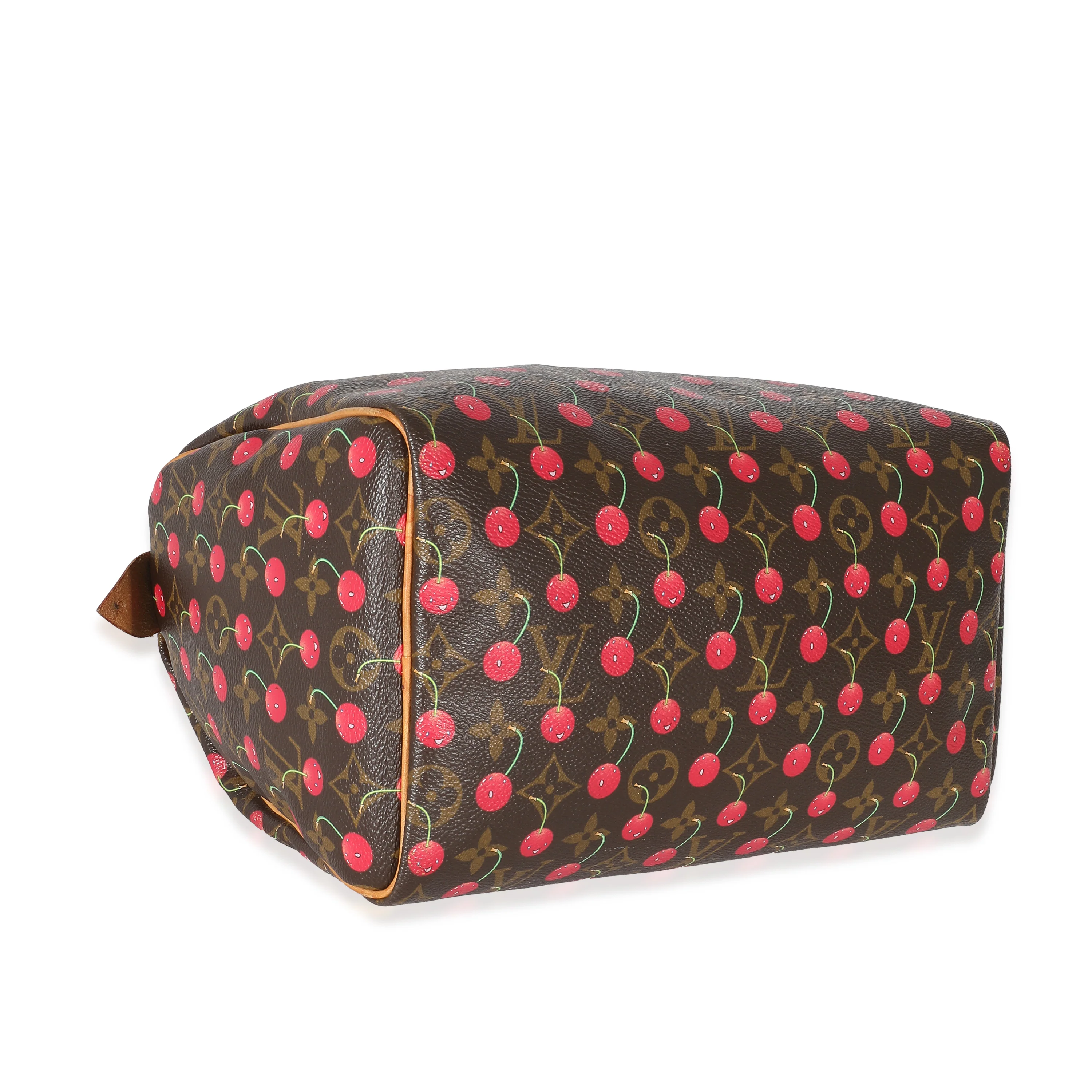 Louis Vuitton x Takashi Murakami Cerises Monogram Canvas Speedy 25 - Image 4