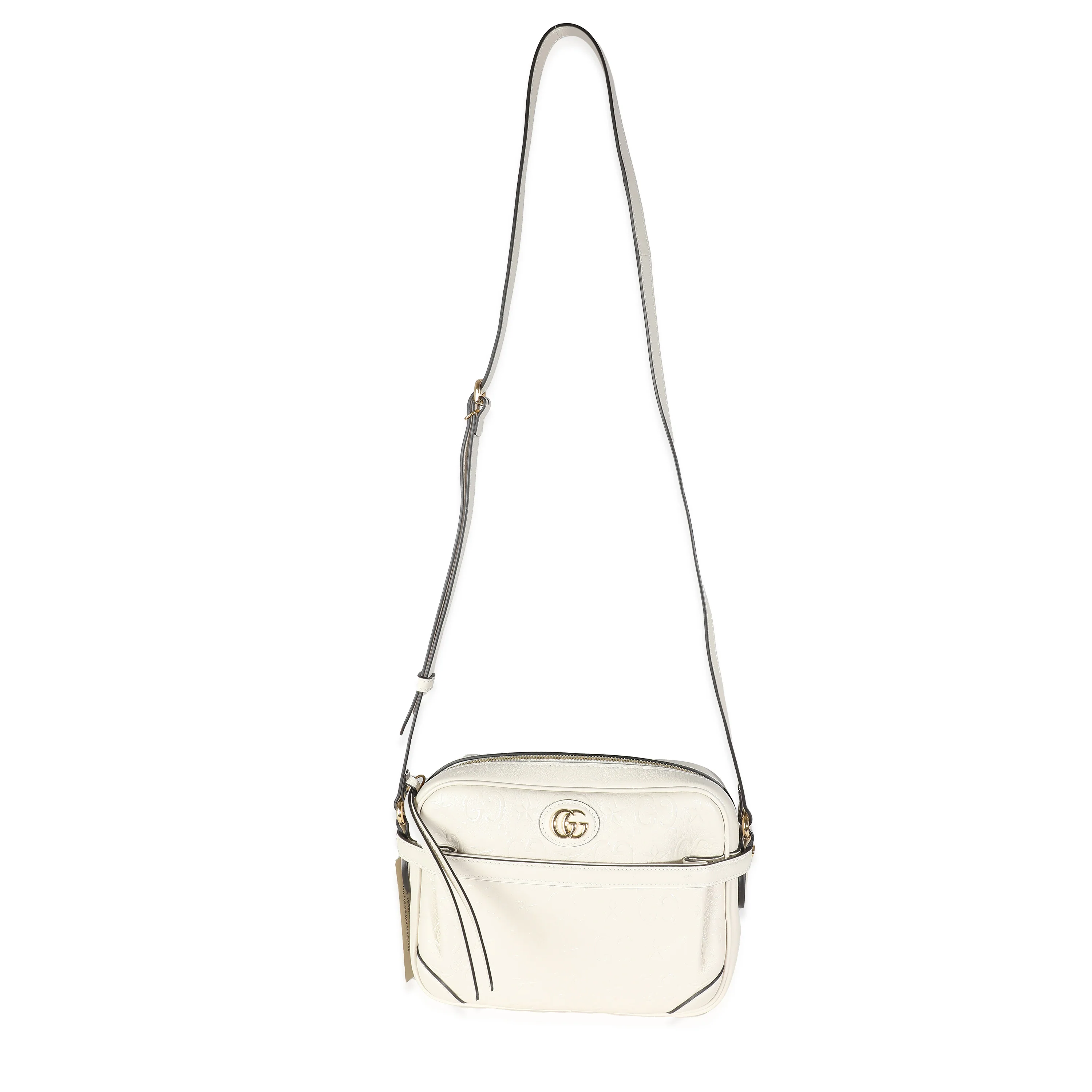Ivory Calfskin GG Star Crossbody - Image 8