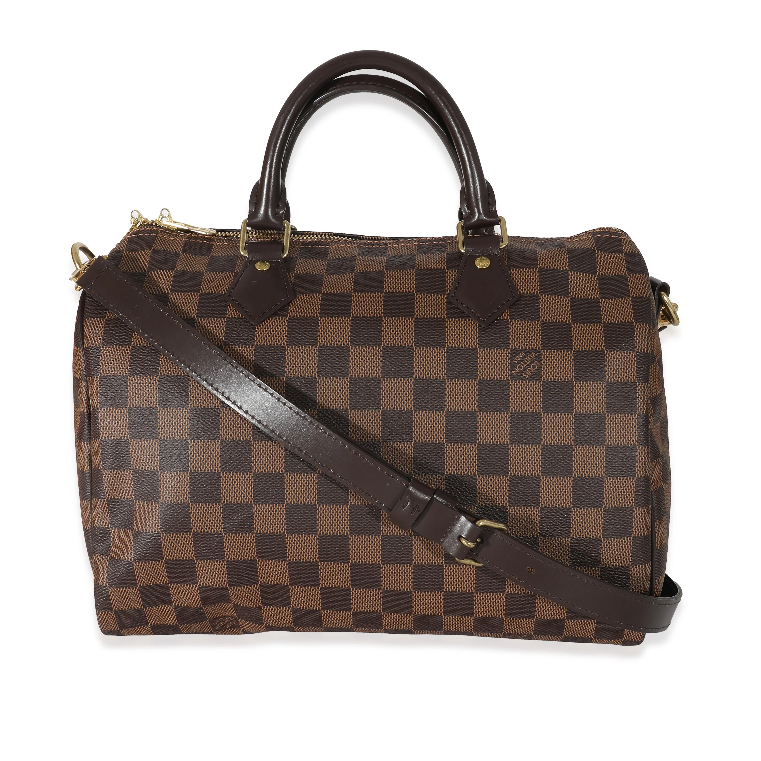 Louis Vuitton Damier Ebene Canvas Speedy Bandouliere 30 - Image 3