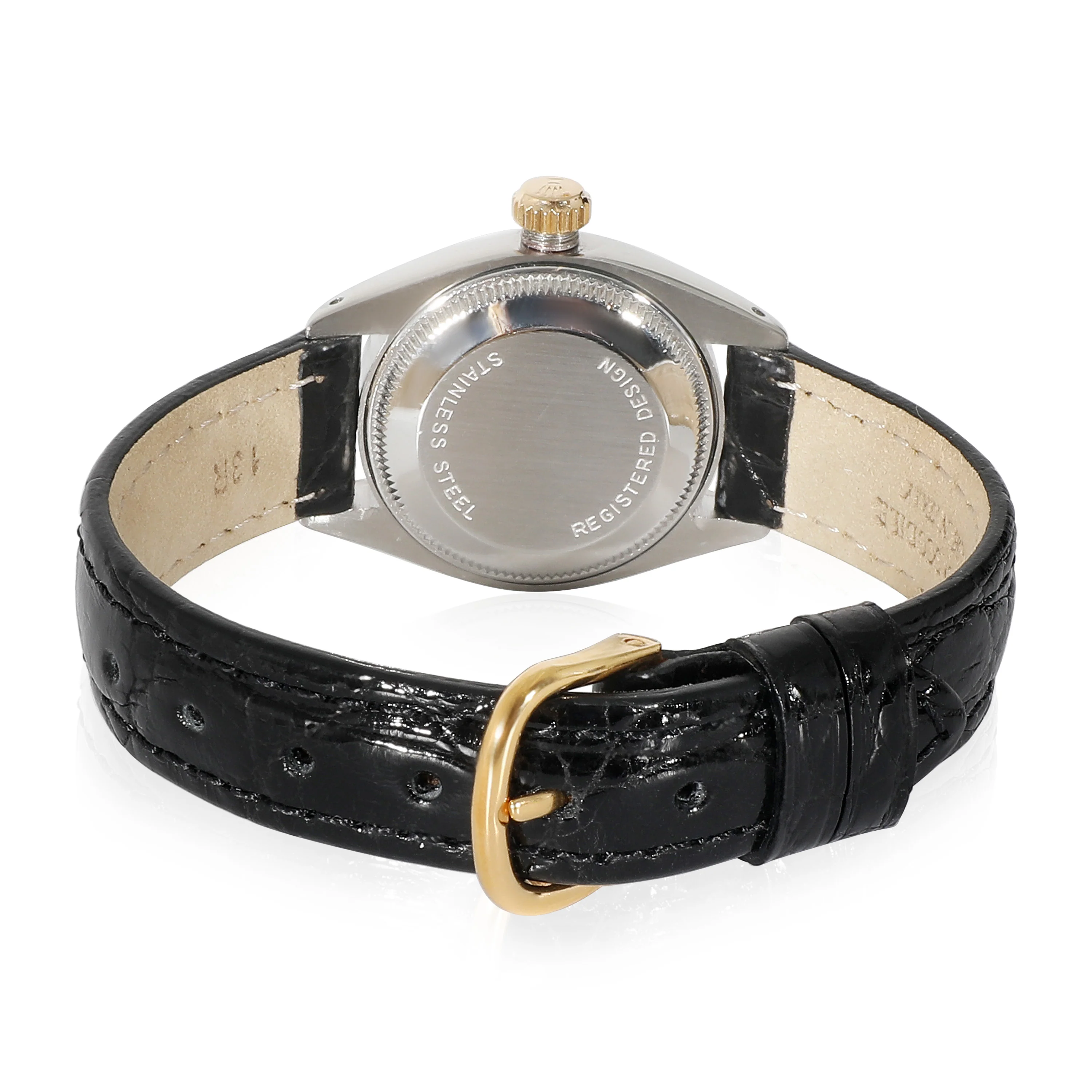 Rolex Date 6917 Womens Watch in 18k Stainless Steel/Yellow Gold - Image 4