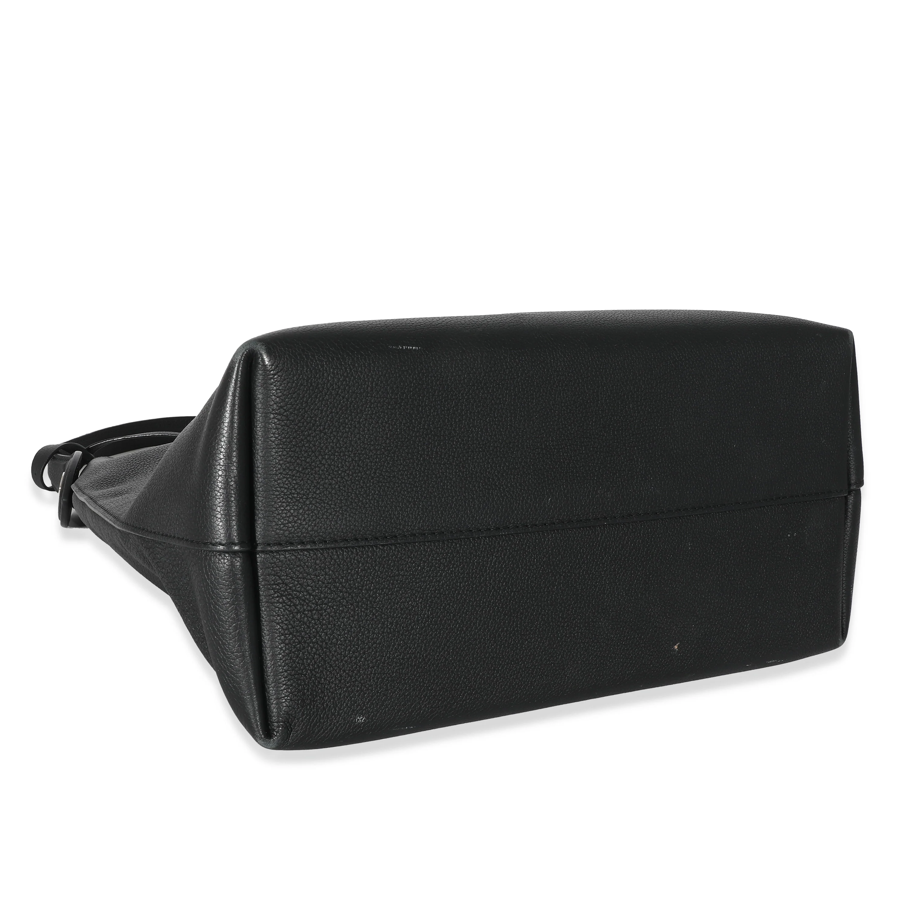 Black Calfskin Lockme Hobo - Image 5