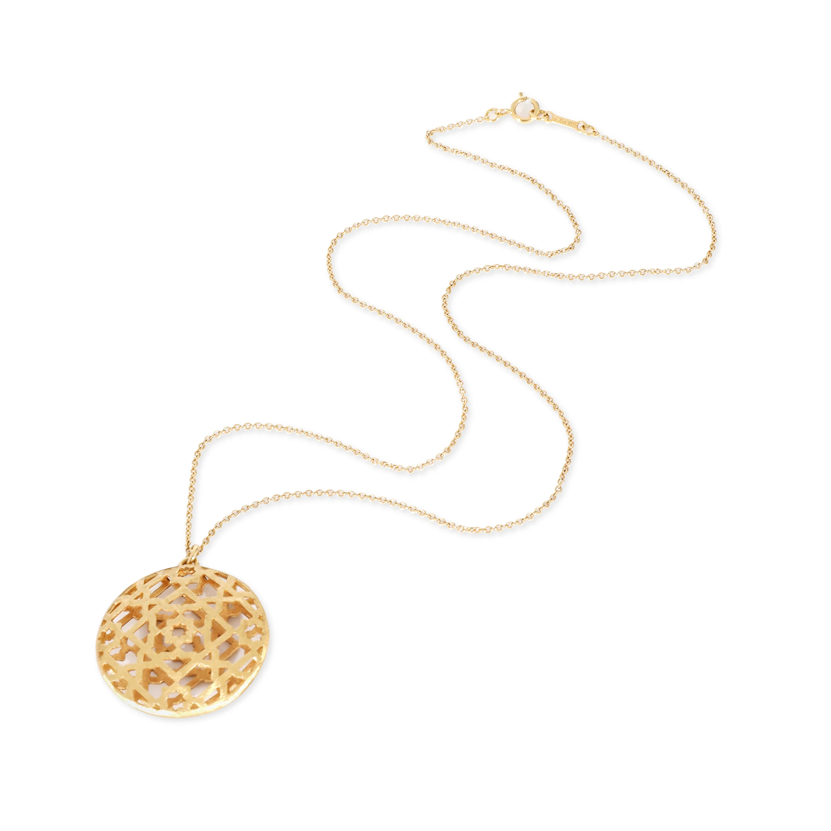 Tiffany & Co. Paloma Picasso Marrakesh Pendant Necklace in 18K Yellow Gold - Image 5