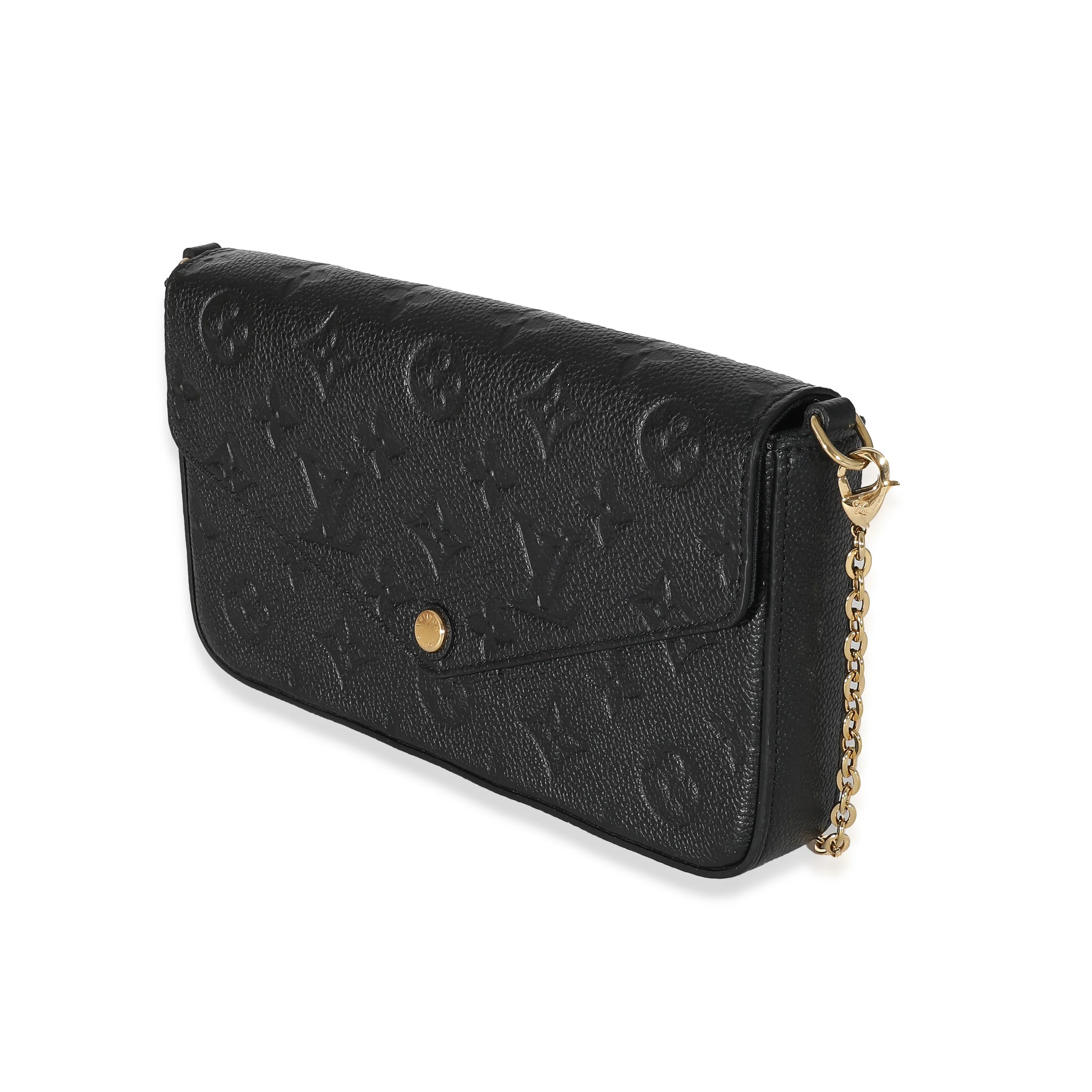 Louis Vuitton Black Monogram Empreinte Félicie Pochette - Image 3