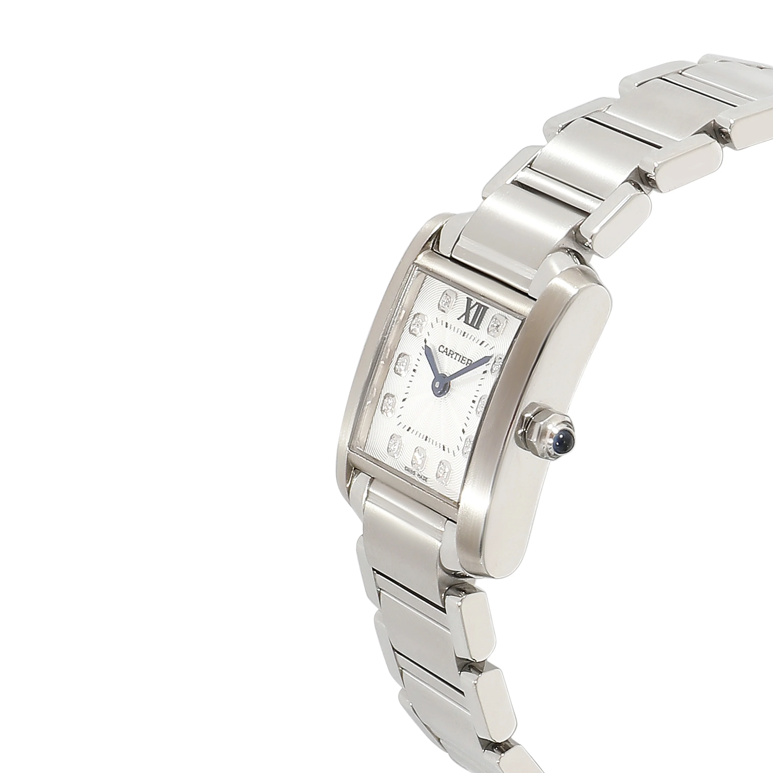 Cartier Tank Francaise WE110006 Womens Watch in Stainless Steel - Image 3